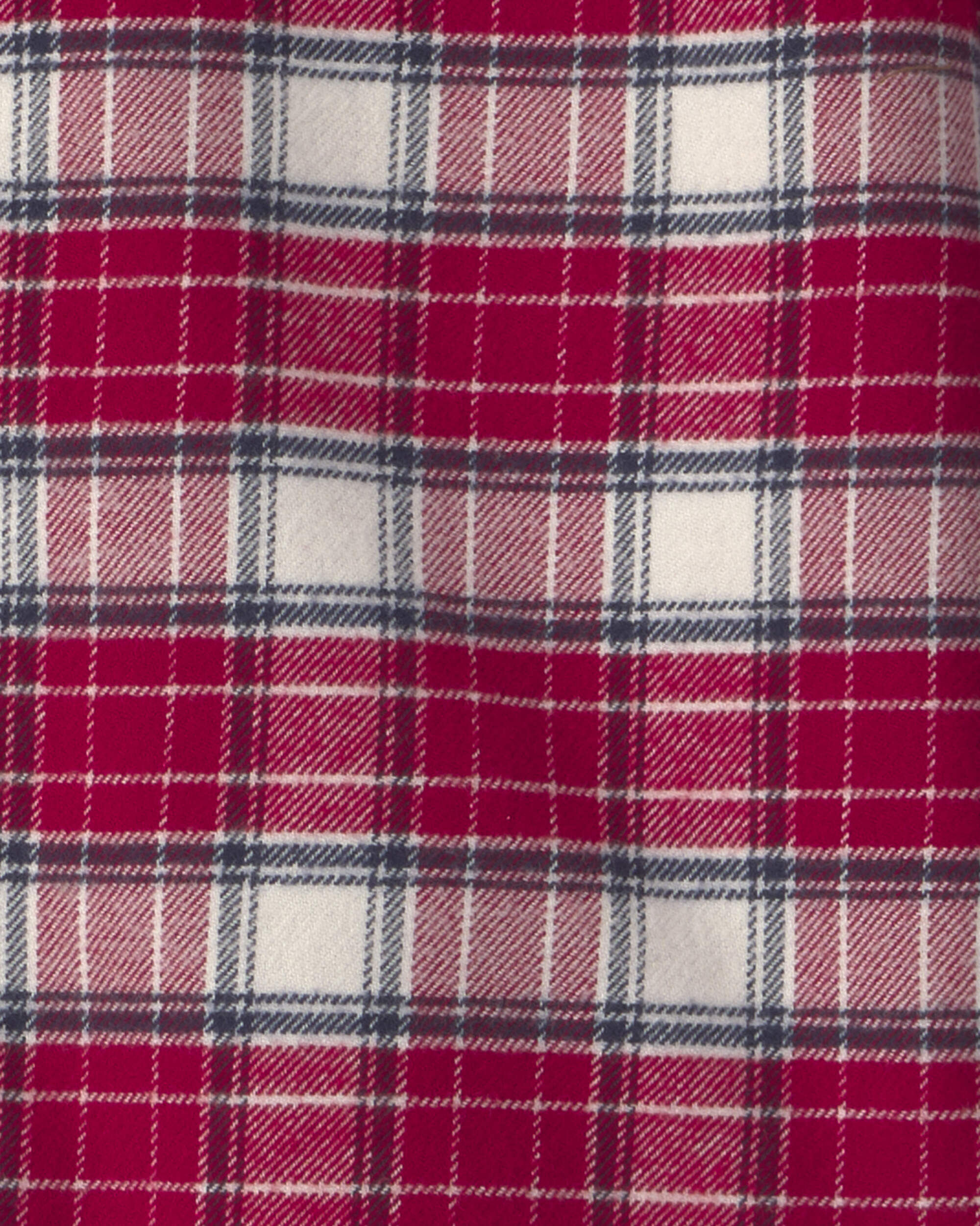 Toddler Boy Organic Cotton Flannel Button-Down Shirt - Image 4