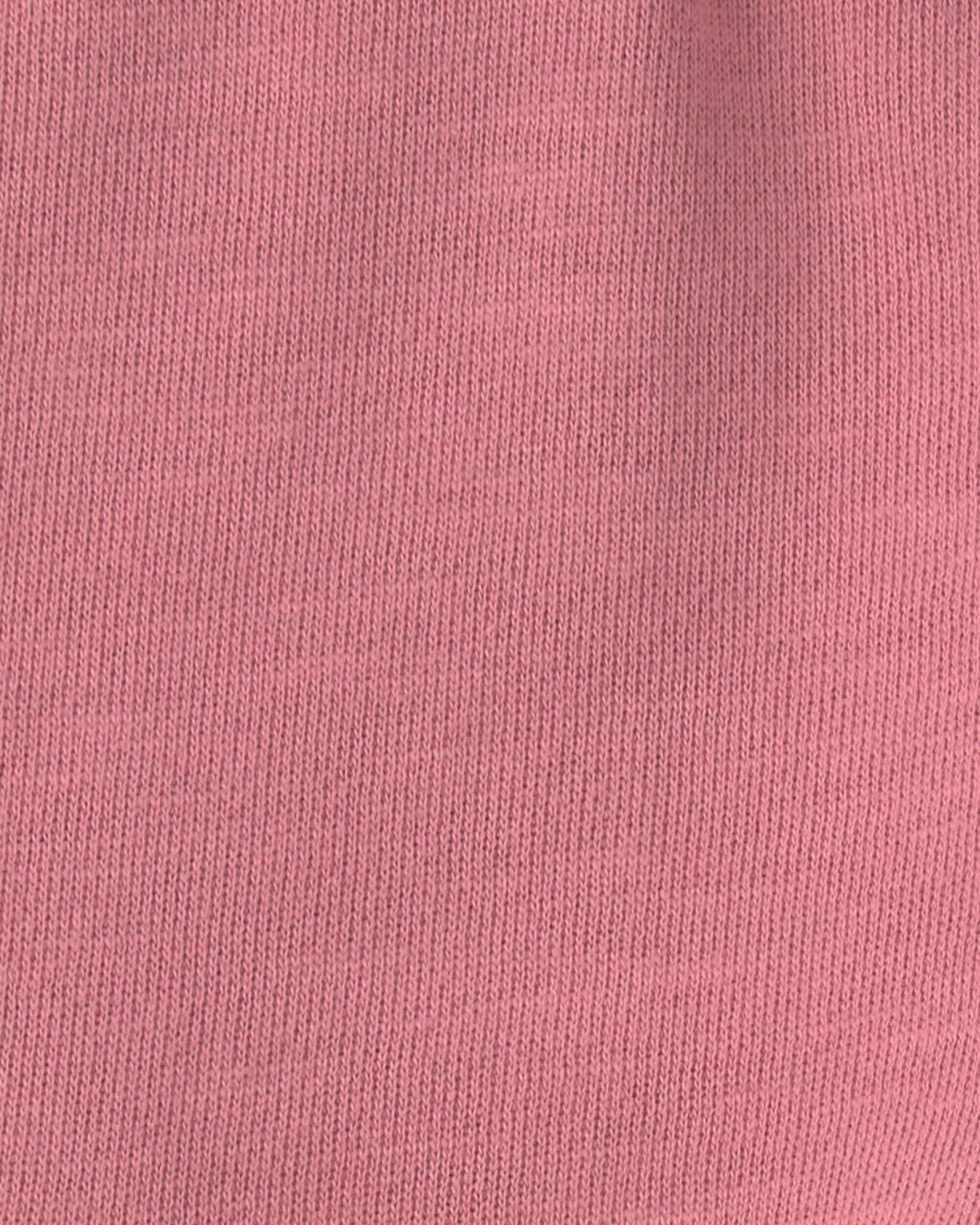 Toddler Girl Organic Cotton French Terry Cargo Pants - Image 6