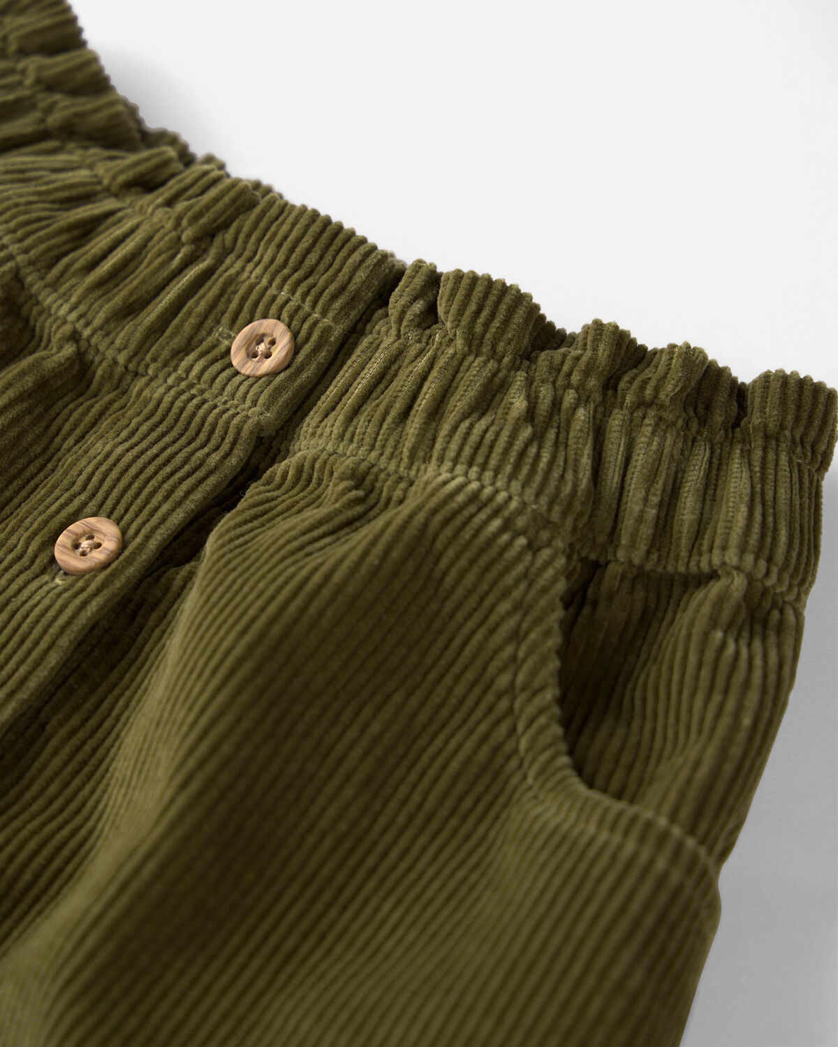 Toddler Girl Organic Cotton Corduroy Skirt - Image 2