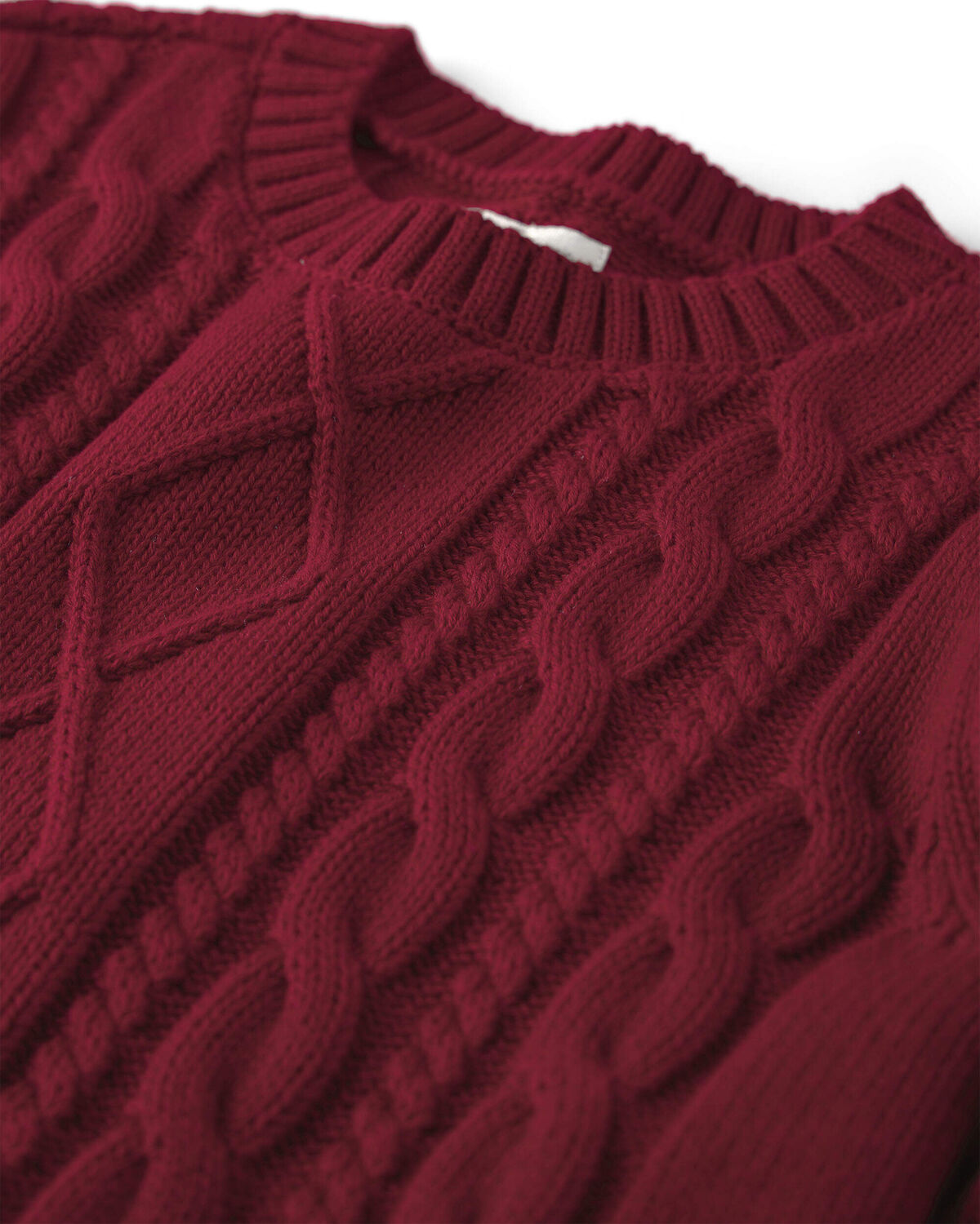 Toddler Organic Cotton Cable Knit Sweater - Image 3