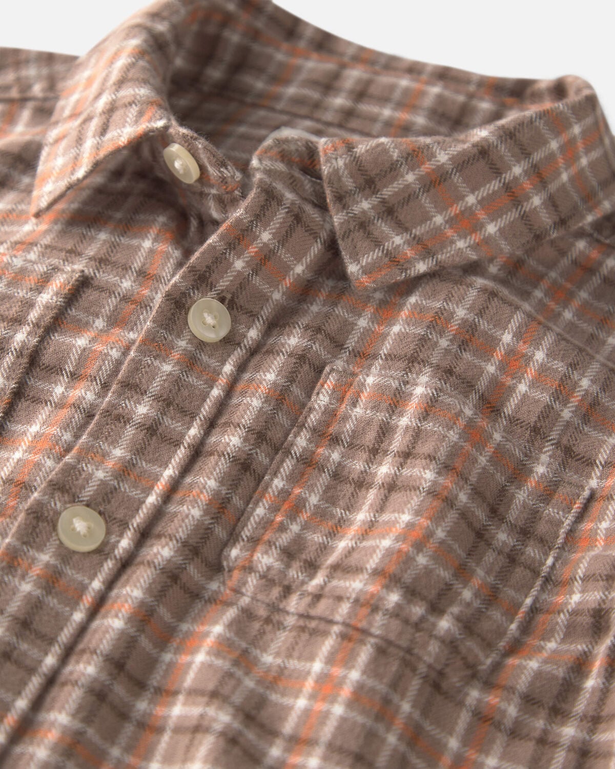 Toddler Boy Organic Cotton Flannel Button-Down Shirt - Image 2