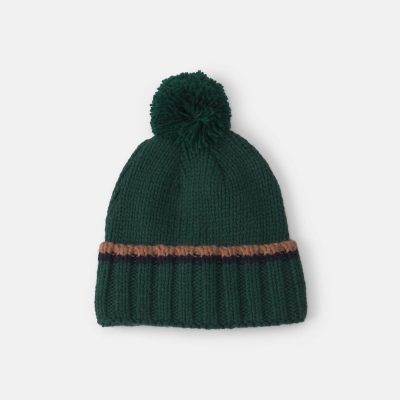 Toddler Boy Pom Beanie - Green