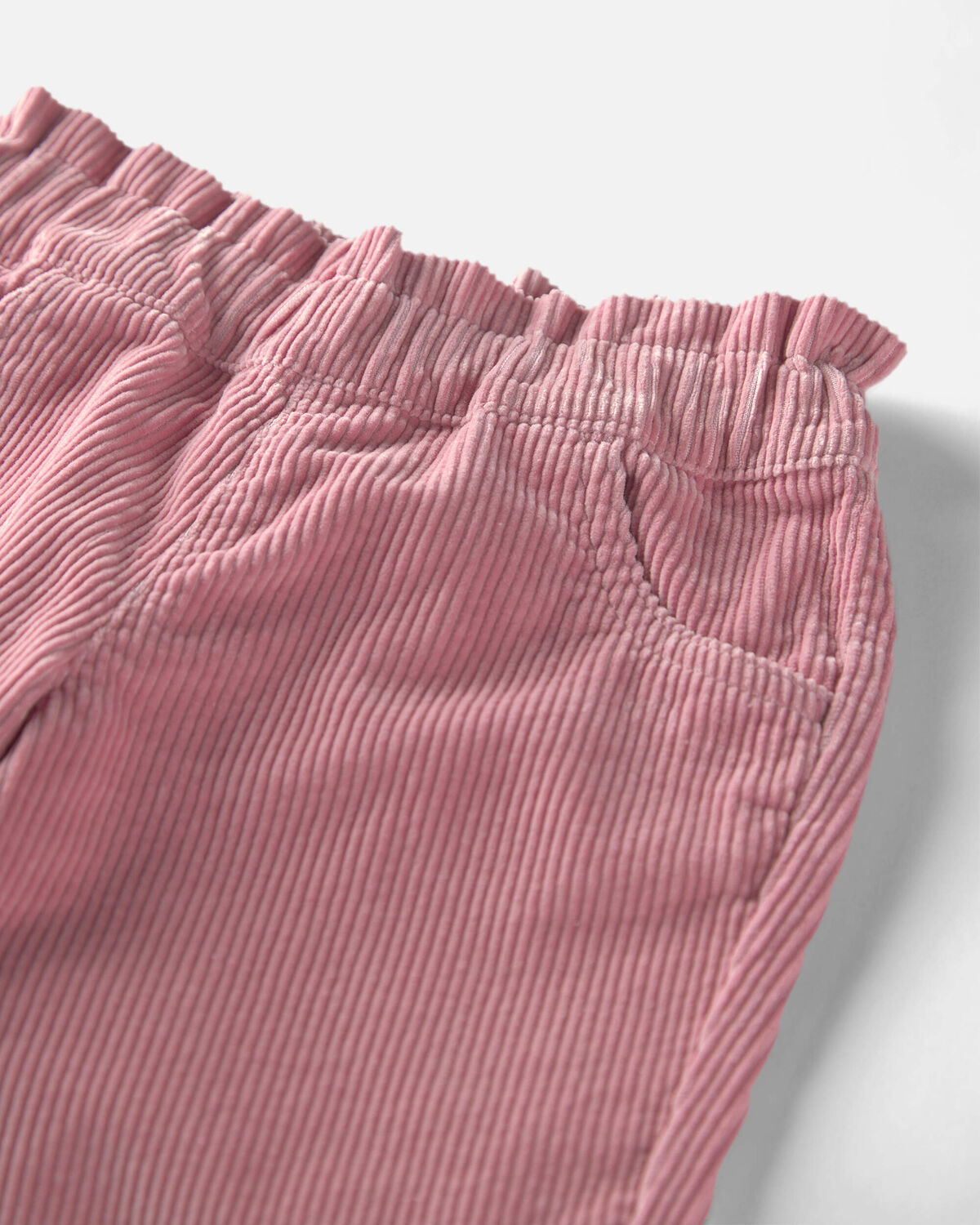 Toddler Girl Organic Cotton Pull On Corduroy Pants - Image 3