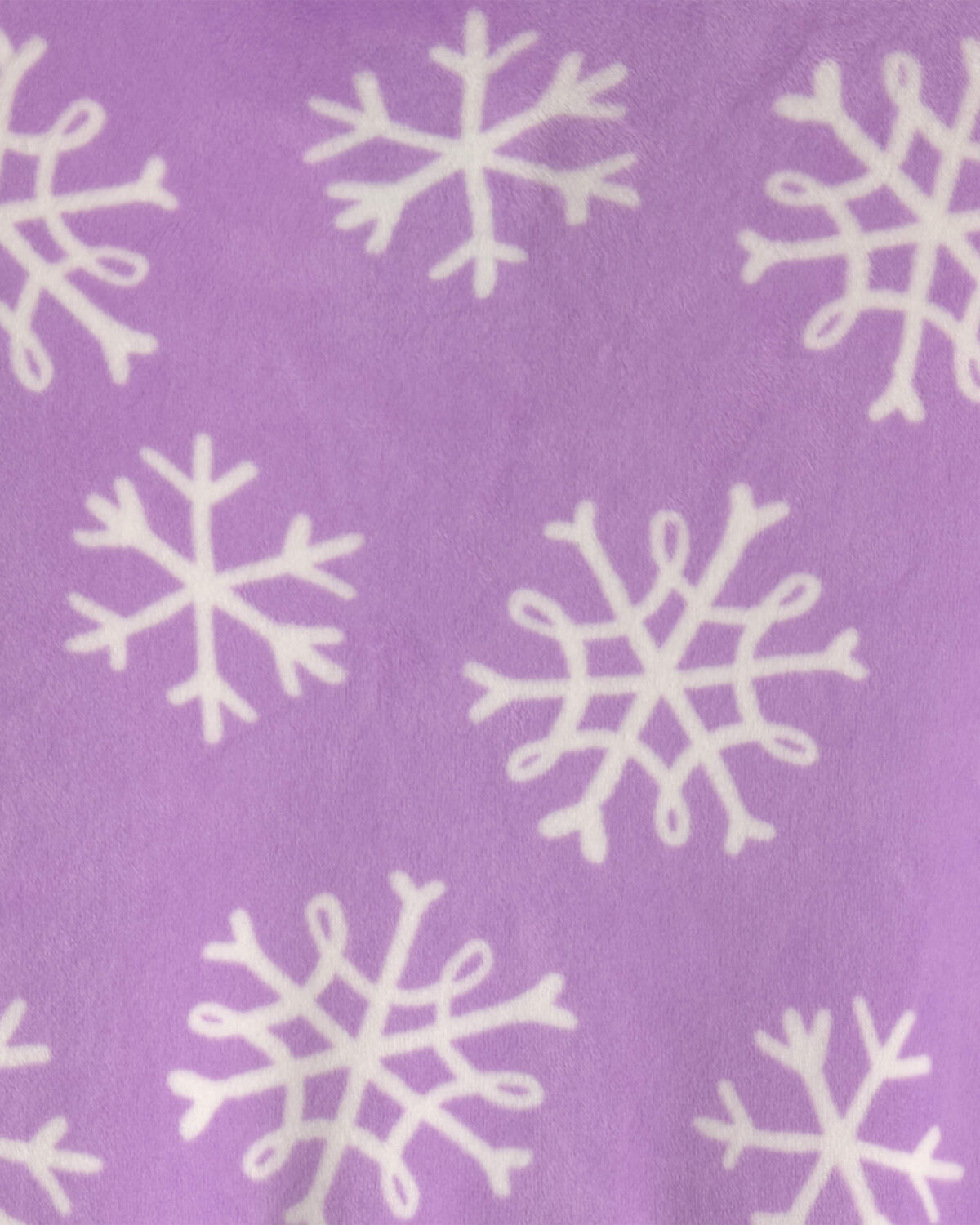 Toddler Girl 1-Piece Penguin DreamPlush Snug Fit Footed Pajama - Purple - Image 4