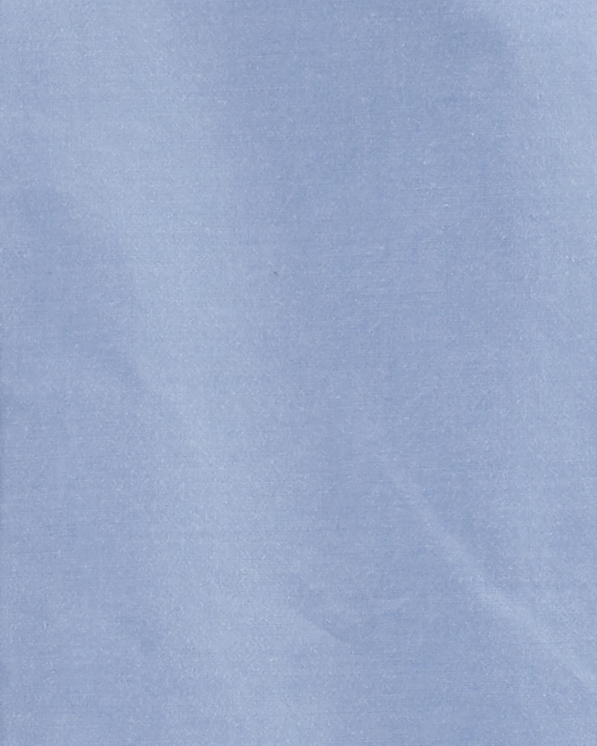 Boys Long Sleeve Button-Front Uniform Shirt - Blue - Image 3