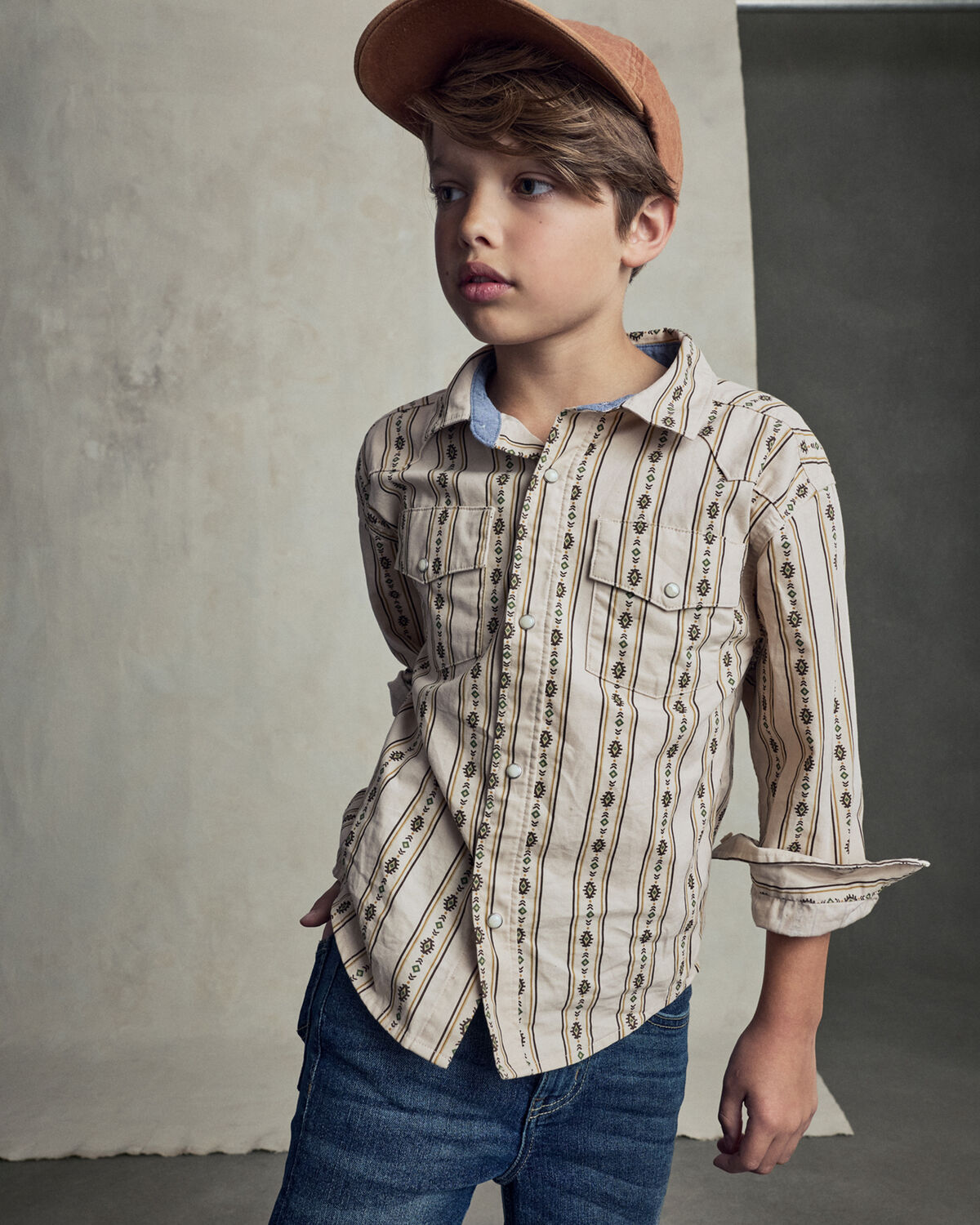 Kid Dark Wash Straight-Leg Jeans - Image 2