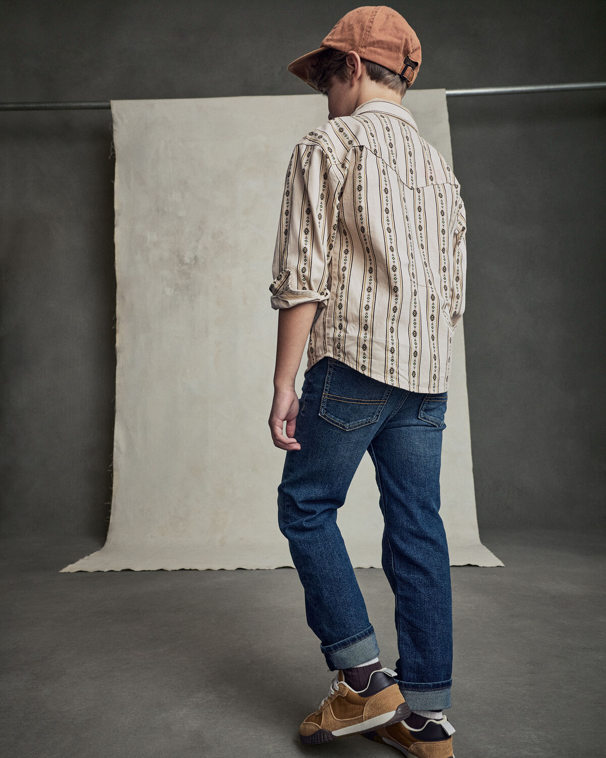 Kid Dark Wash Straight-Leg Jeans - Image 3