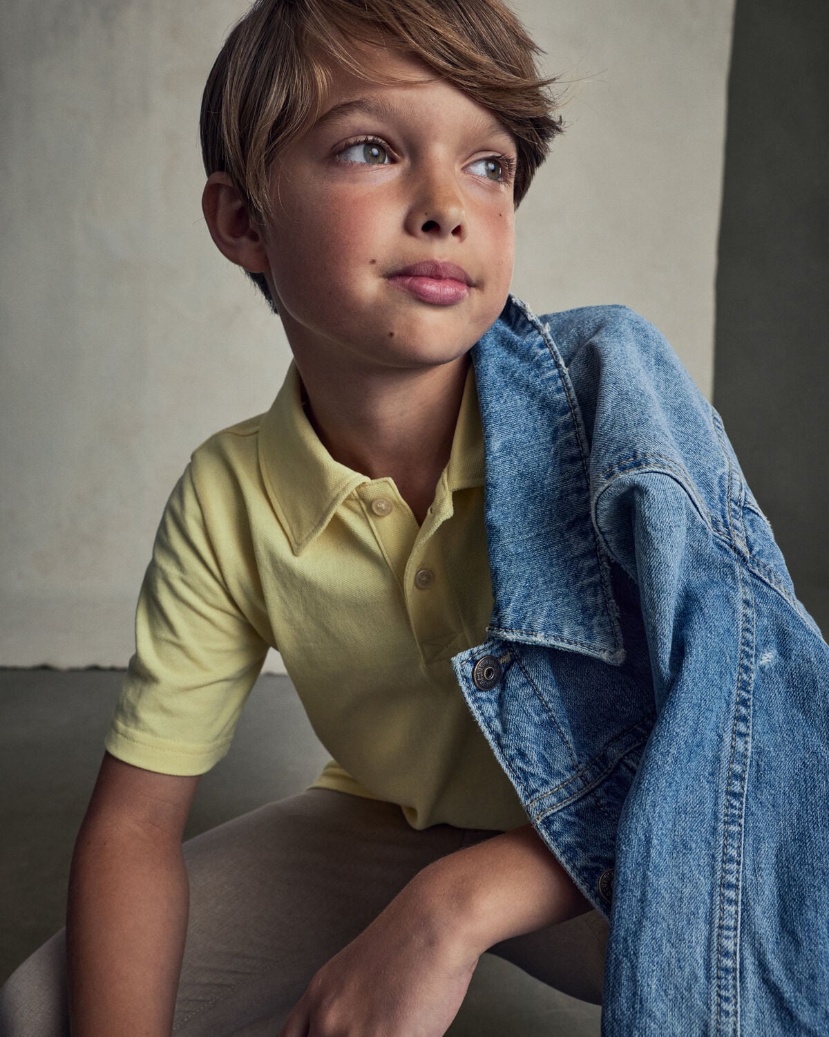 Kids Denim Jacket - Medium Wash - Image 5