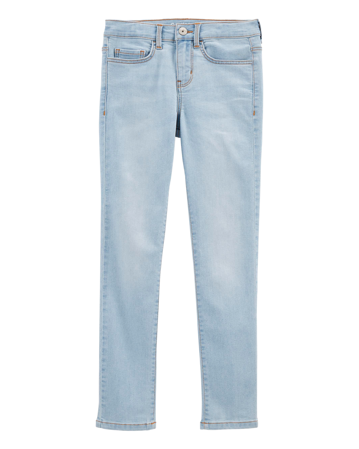 Kid Blue Ice Wash Slim Fit Skinny-Leg Jeans