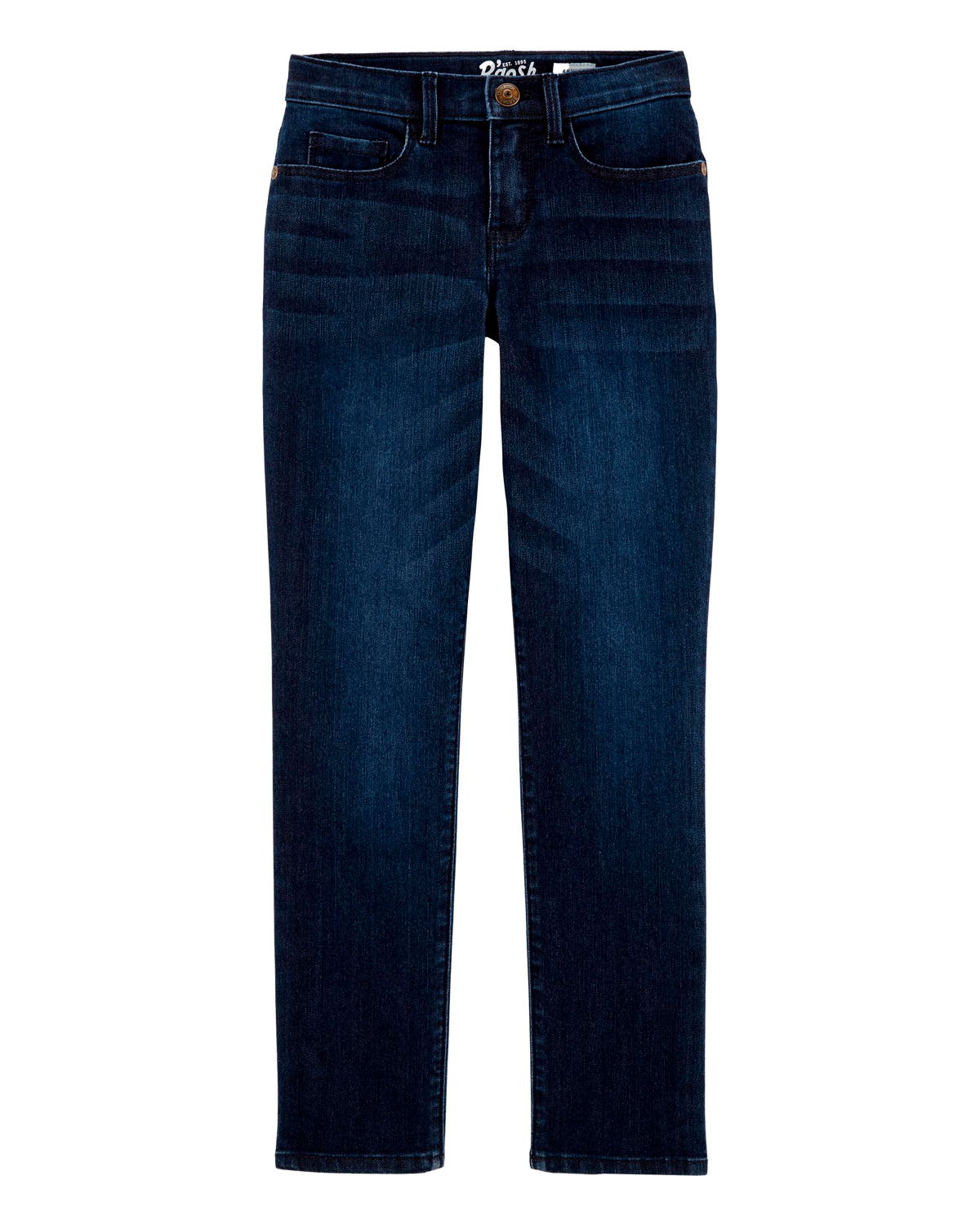 Kid Dark Wash Slim-Fit Skinny-Leg Jeans