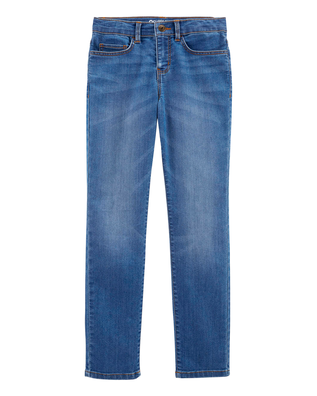 Kid Medium Blue Wash Slim-Fit Skinny-Leg Jeans