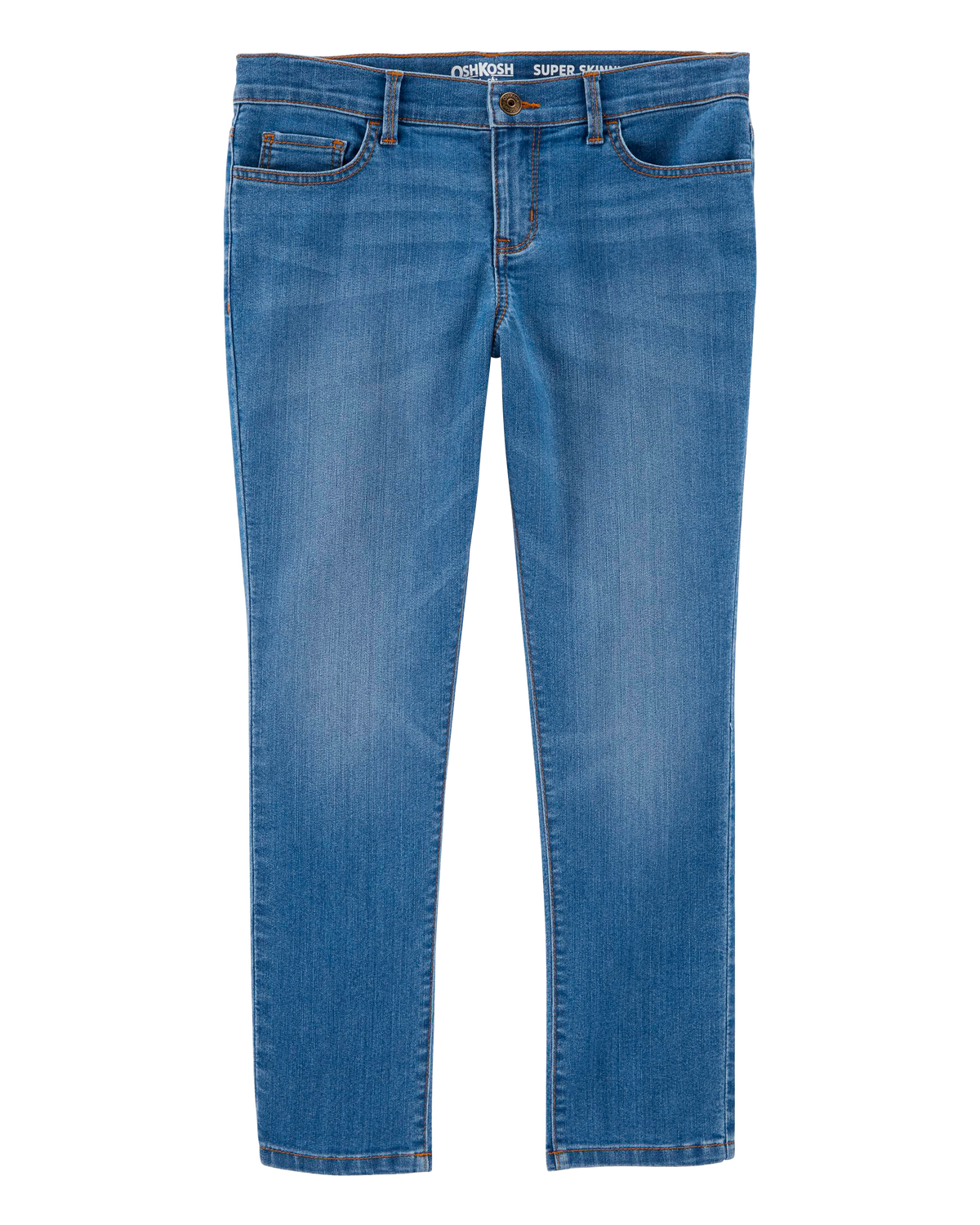 Kid Medium Blue Wash Plus-Fit Skinny-Leg Jeans