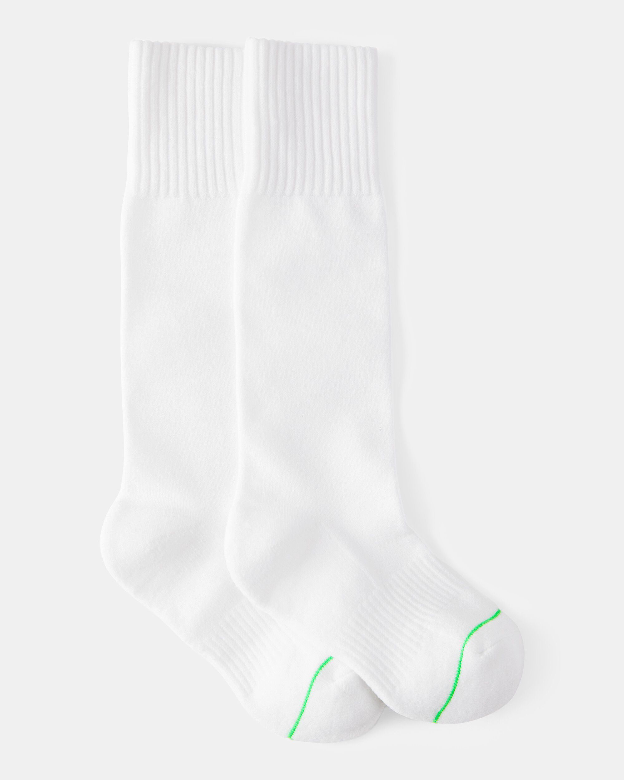 Kid 1-Pack Soccer Socks - White - Image 2
