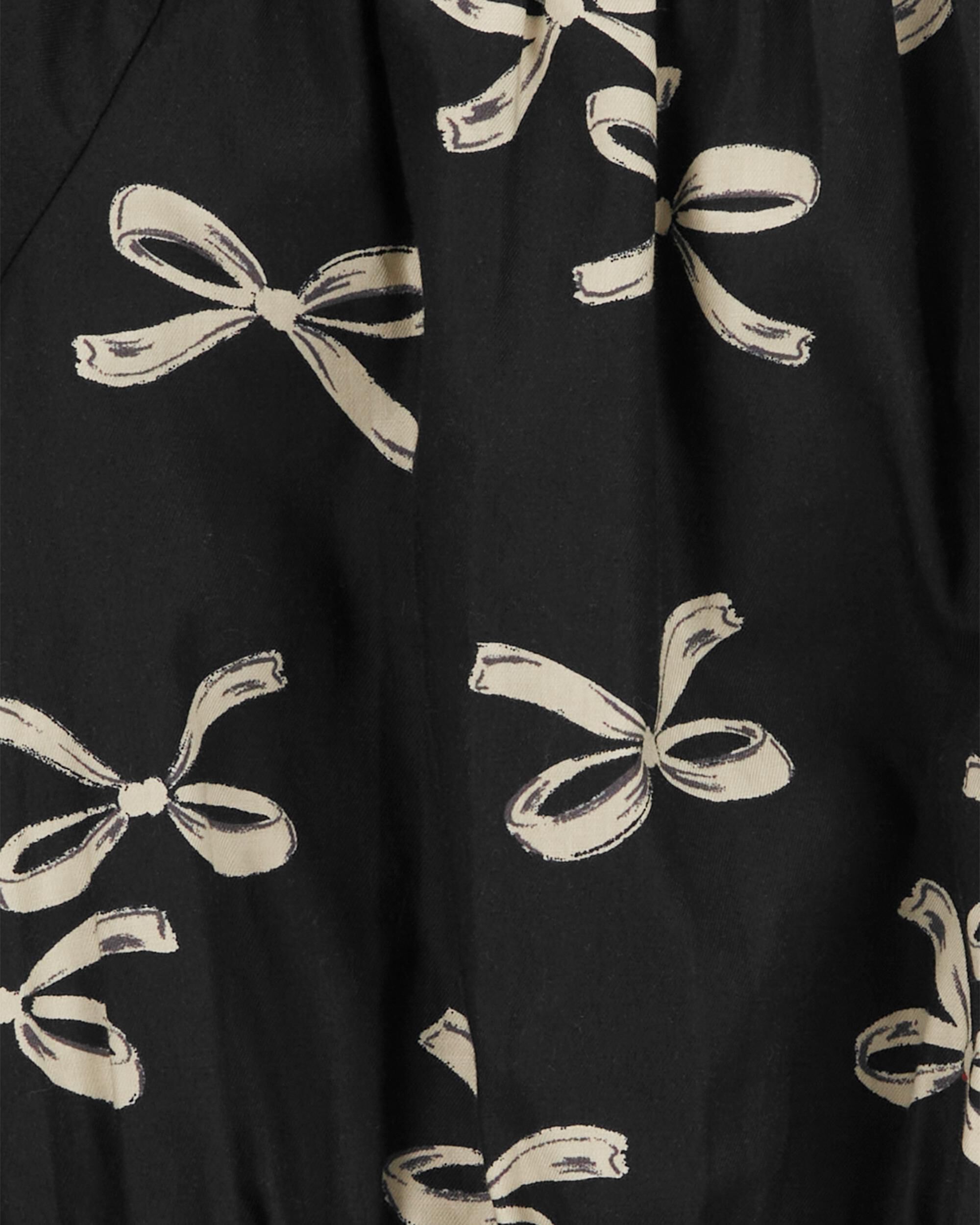 Kid Bow Print Blouse - Image 3