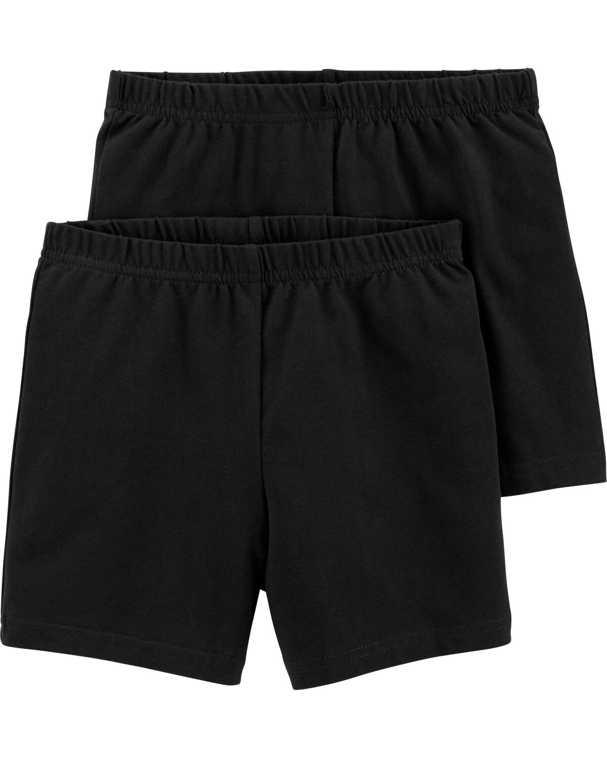 Girls 2-Pack Cartwheel Shorts - Black - Image 3