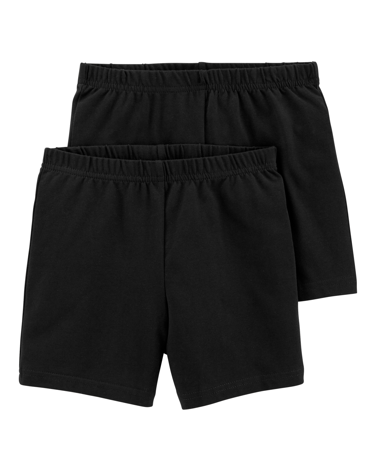 Girls 2-Pack Cartwheel Shorts - Black