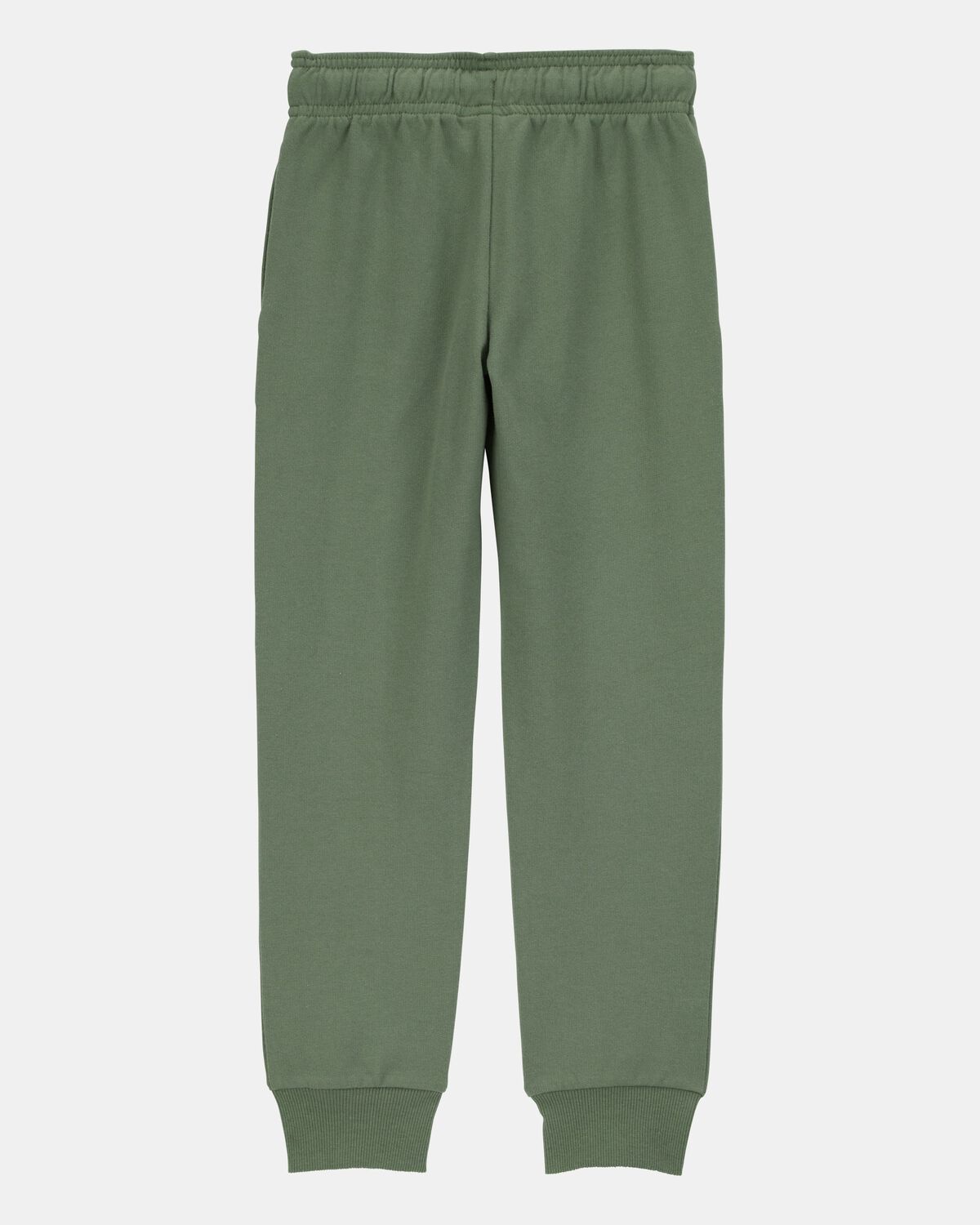 Boys Pull-On Drawstring Joggers - Green - Image 2