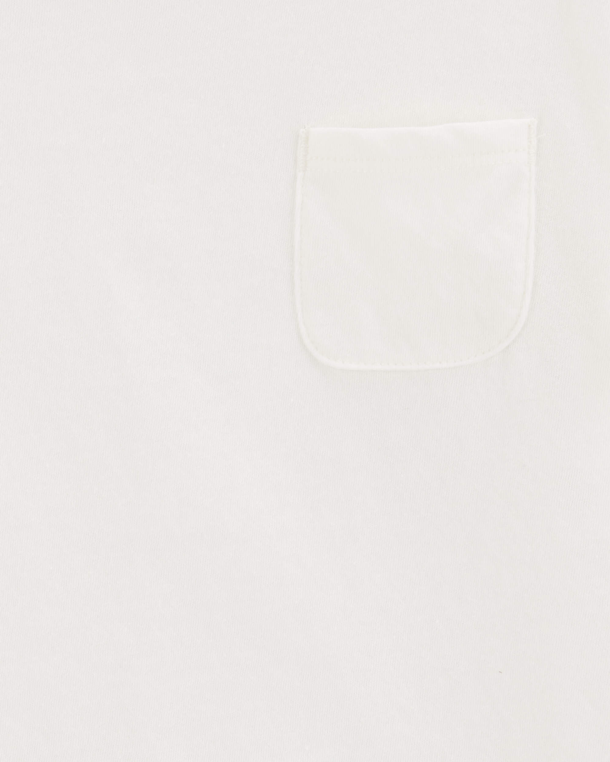 Girls Short-Sleeve Pocket Tee - White - Image 3