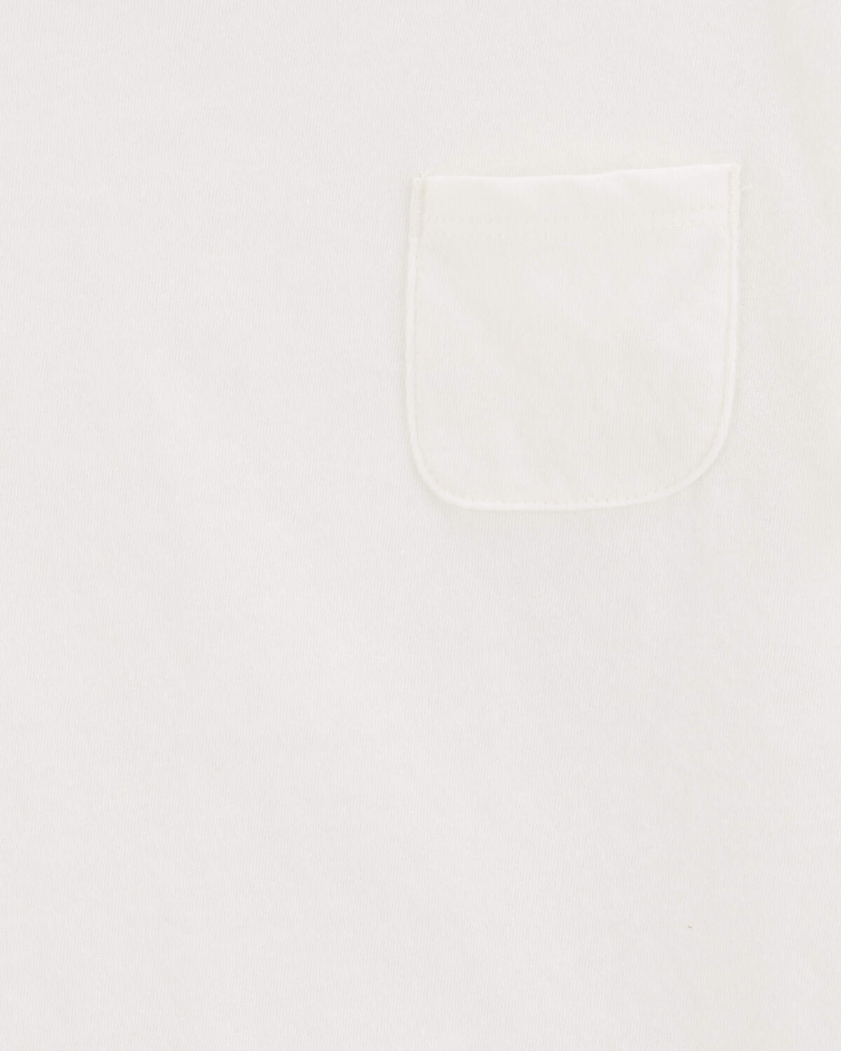 Girls Short-Sleeve Pocket Tee - White - Image 2