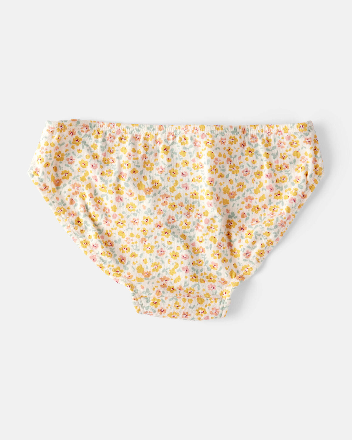 Girls 7-Pack Heart Floral Bikini Underwear - Blue/Purple - Image 2