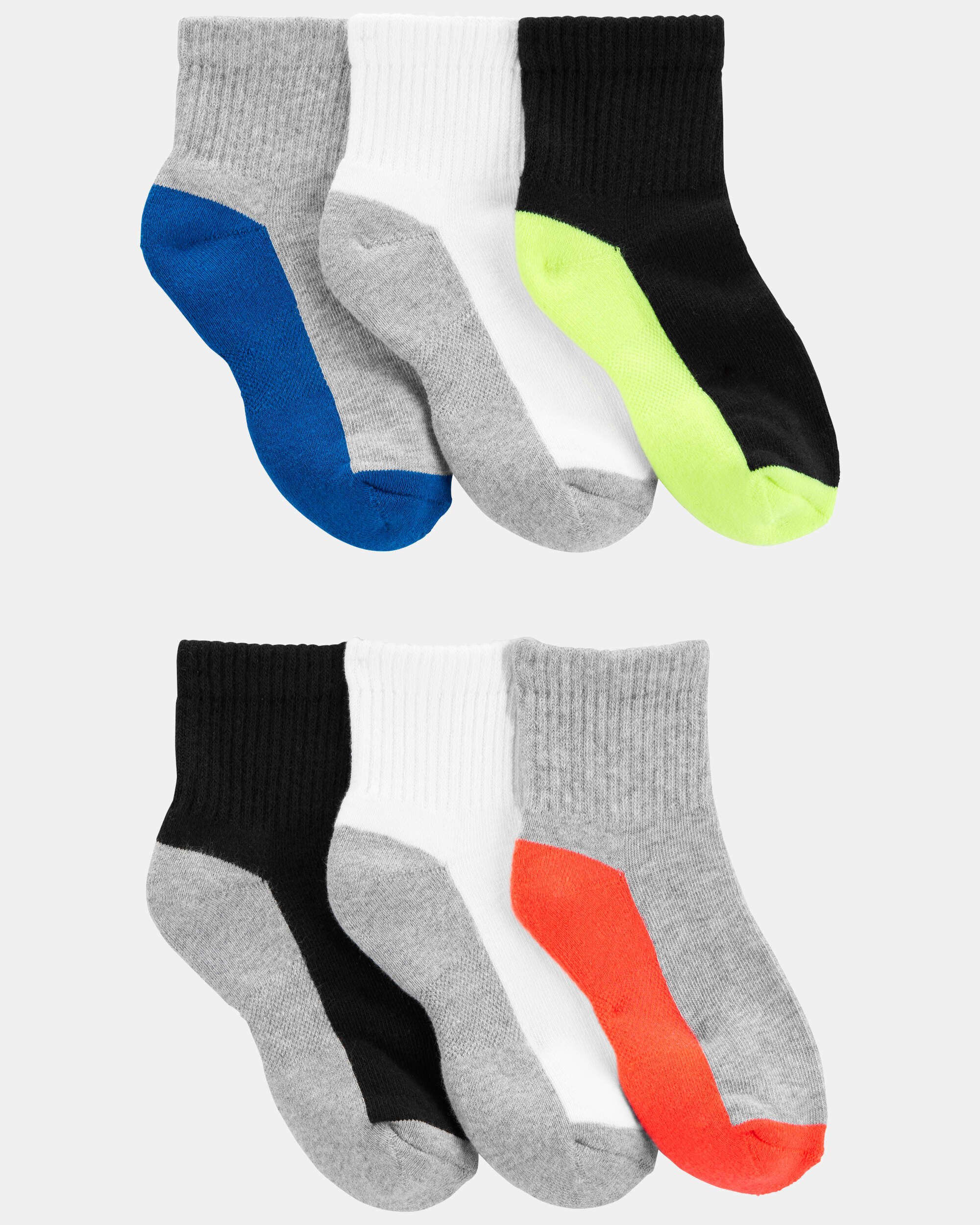 Boys 6-Pack Ankle Socks - Image 3