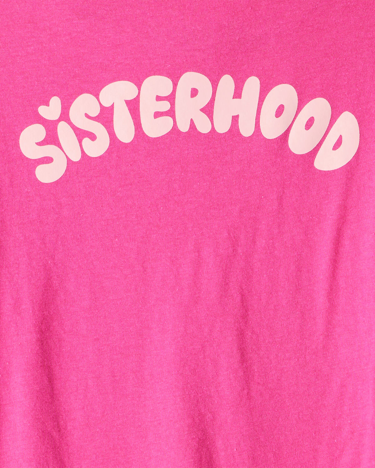 Girls Sisterhood Long-Sleeve Graphic Tee - Pink - Image 4