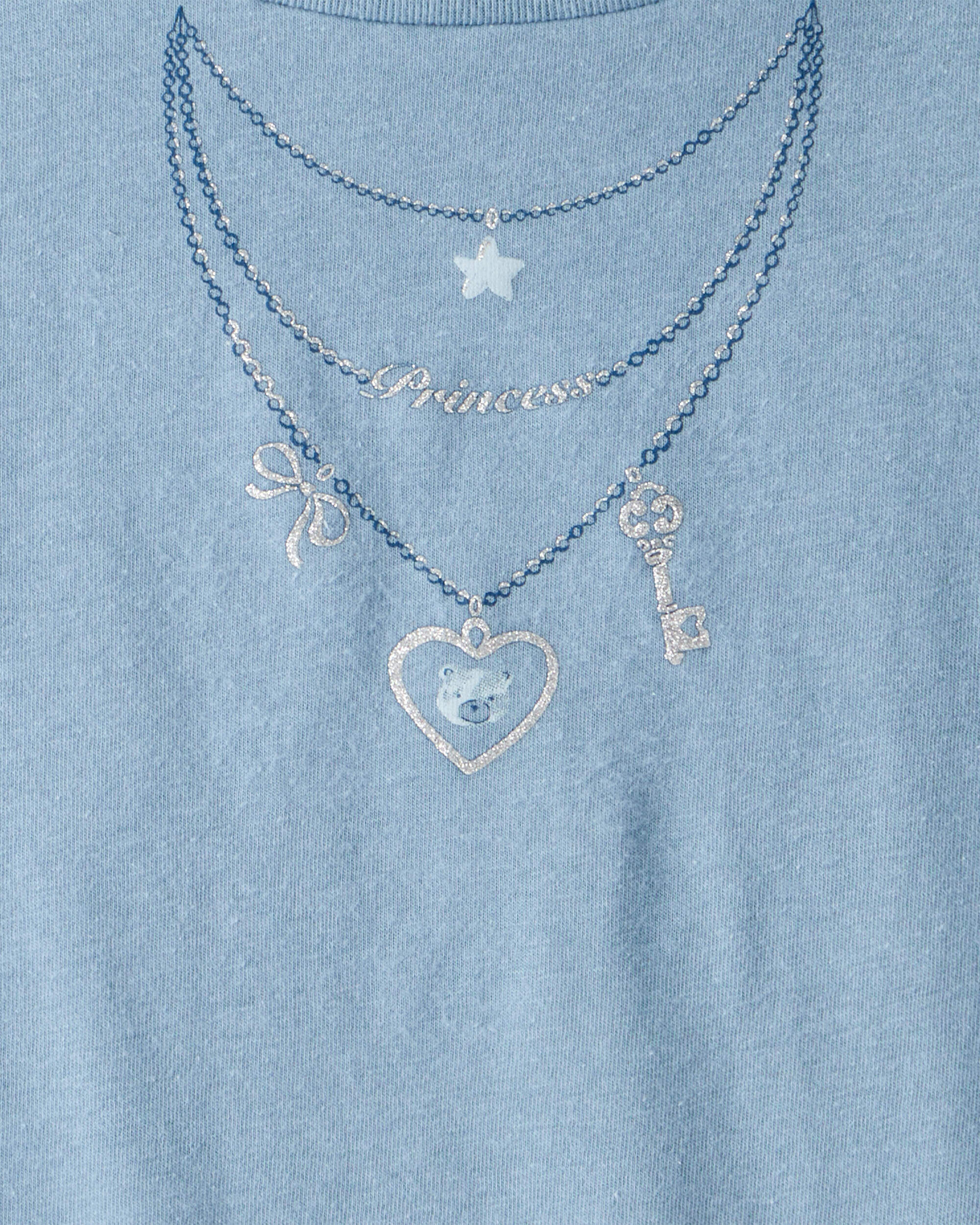 Girls Macaron Bow Graphic Tee - Pink - Image 6