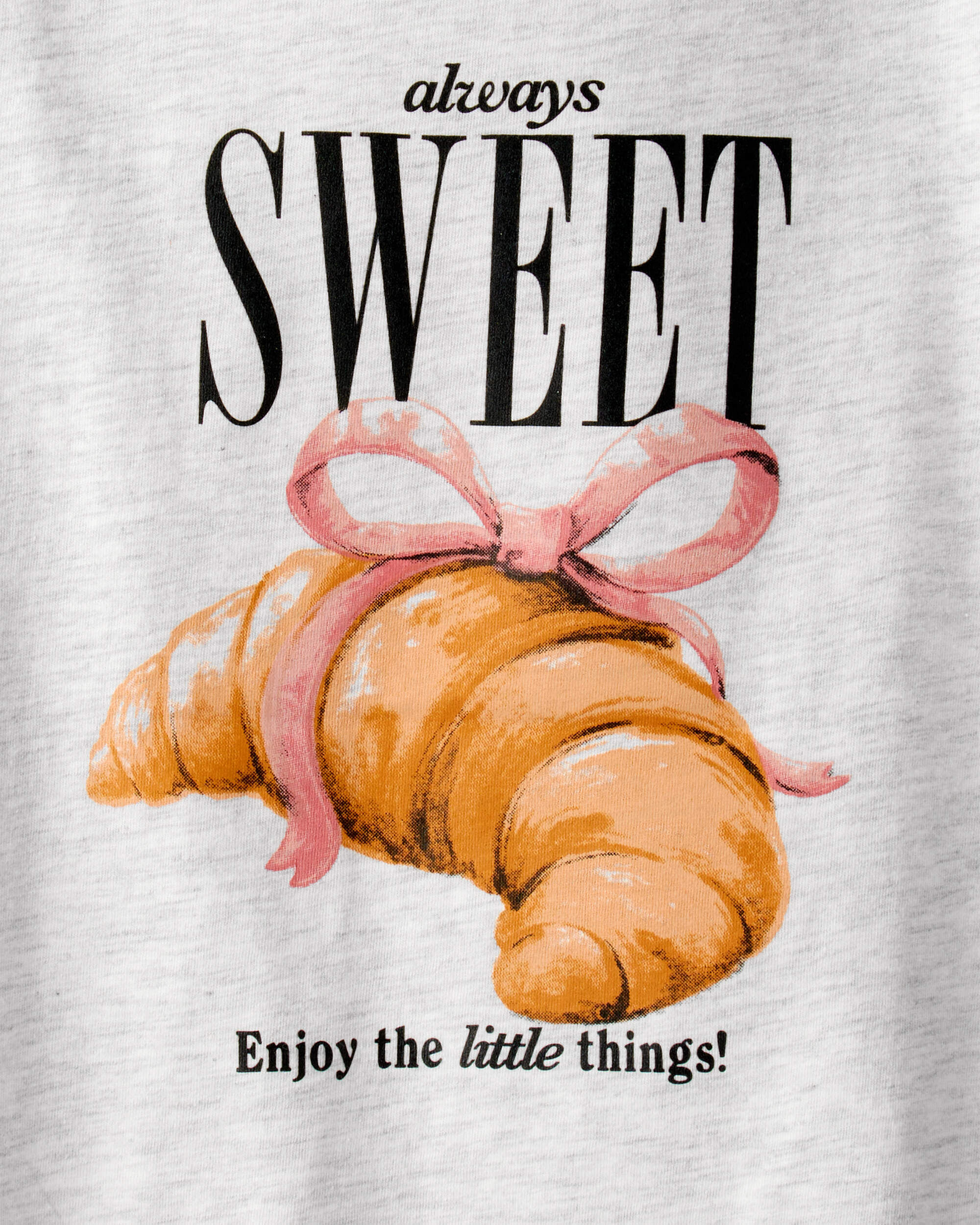 Girls Heart Cake Short-Sleeve Graphic Tee - Purple - Image 4