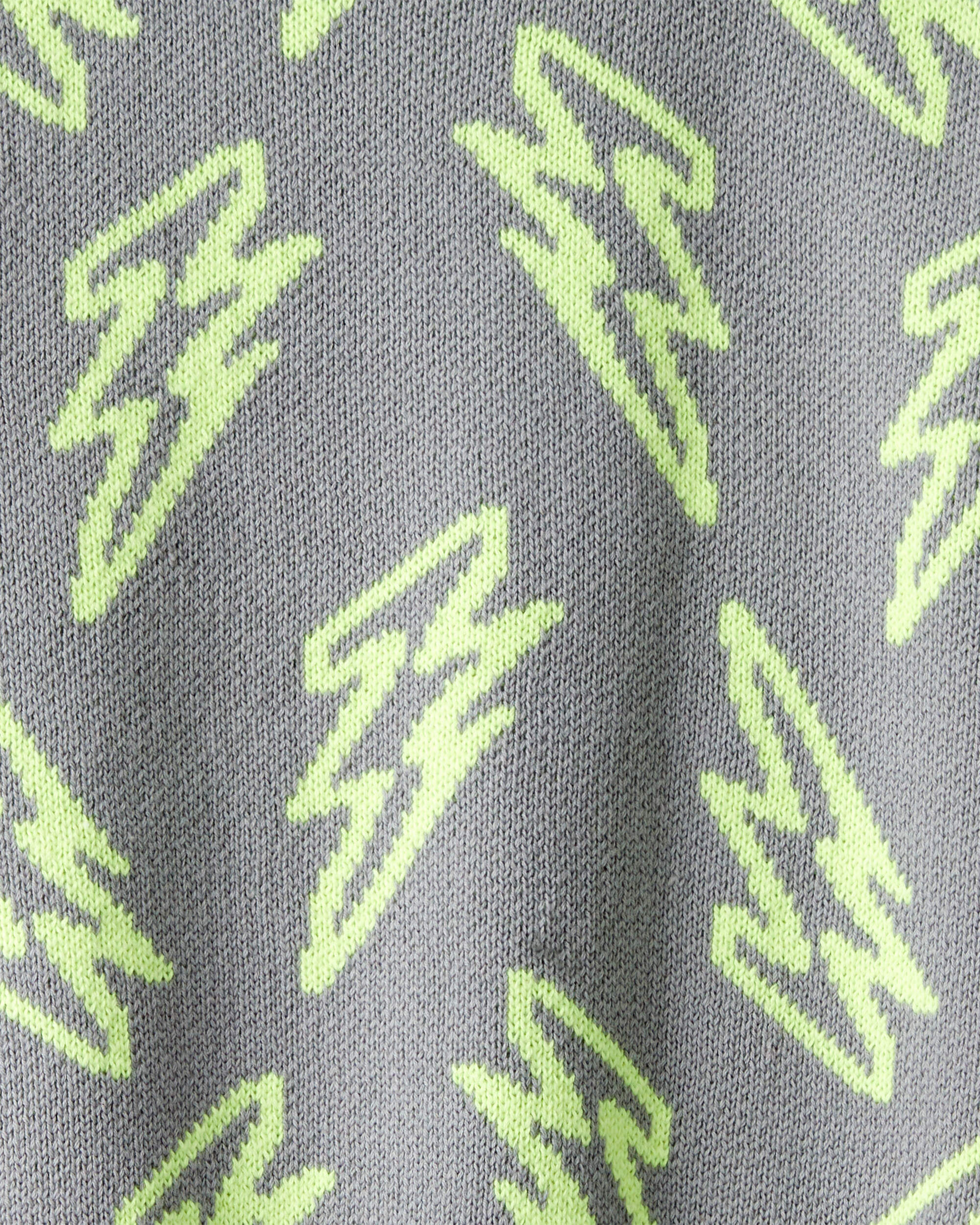 Boys Lightning Sweater - Grey - Image 4