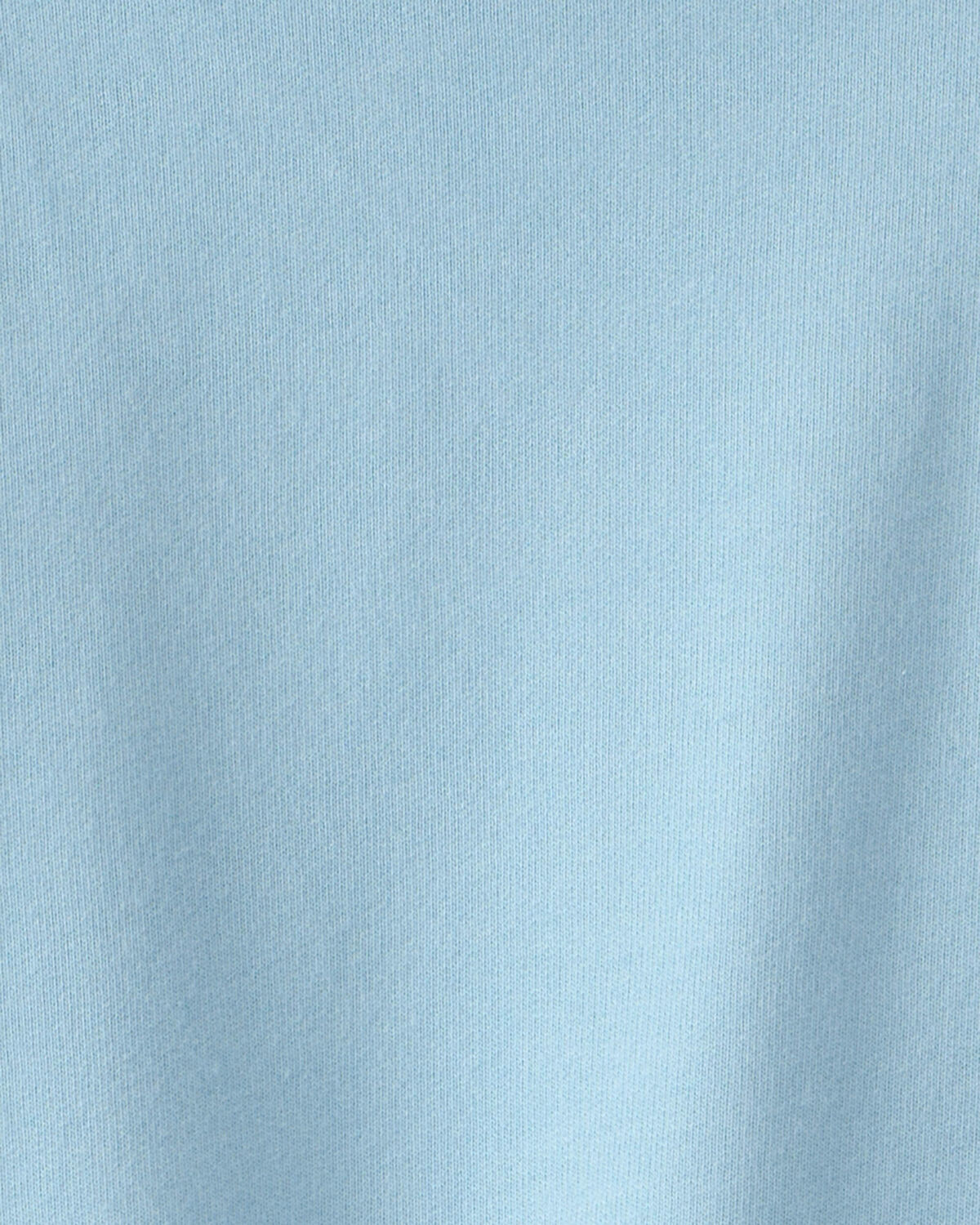 Girls French Terry Hoodie - Blue - Image 2