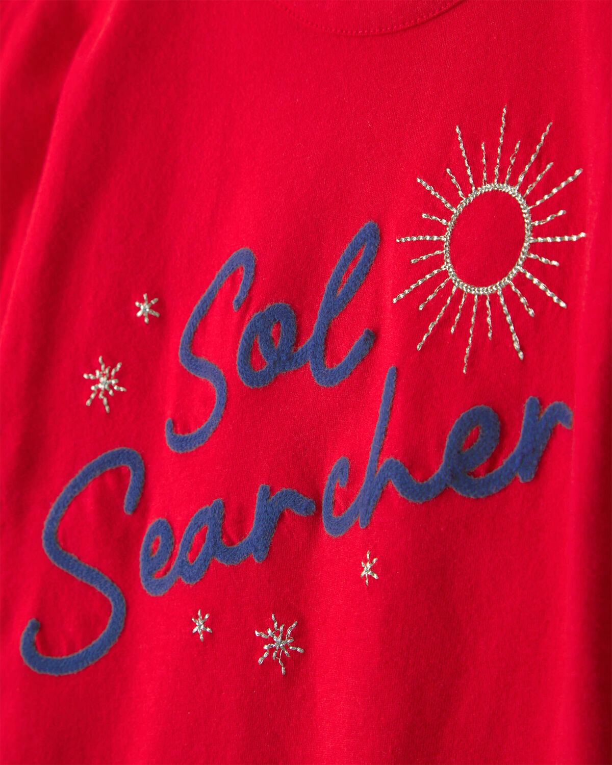 Girls 'Sol Searcher' Top - Red - Image 2
