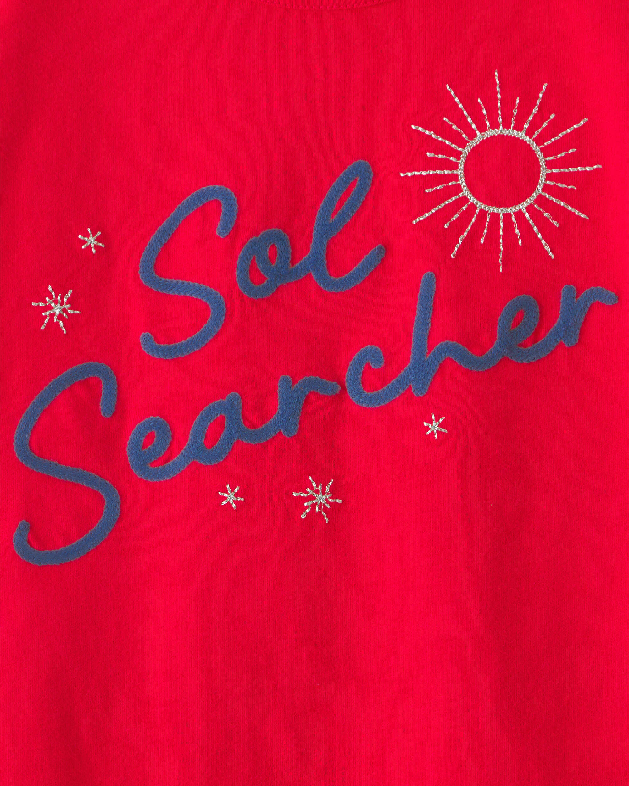 Girls 'Sol Searcher' Top - Red - Image 4