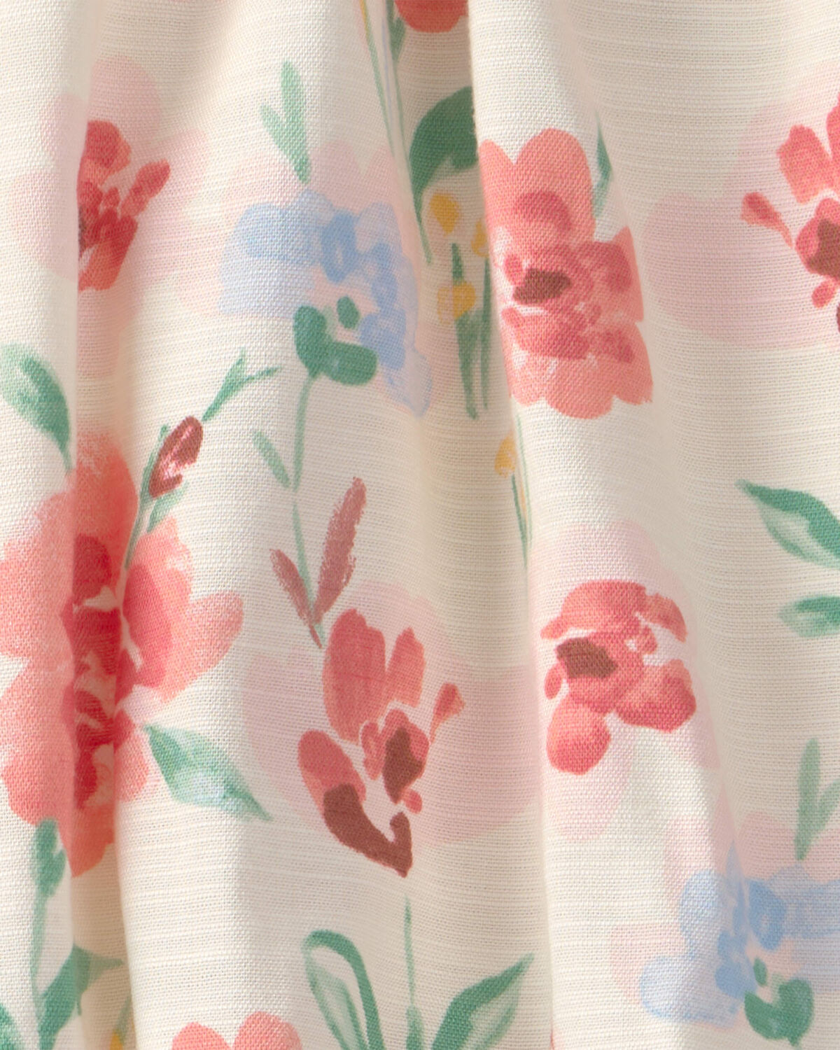 Girls Floral Skirt - Cream - Image 2