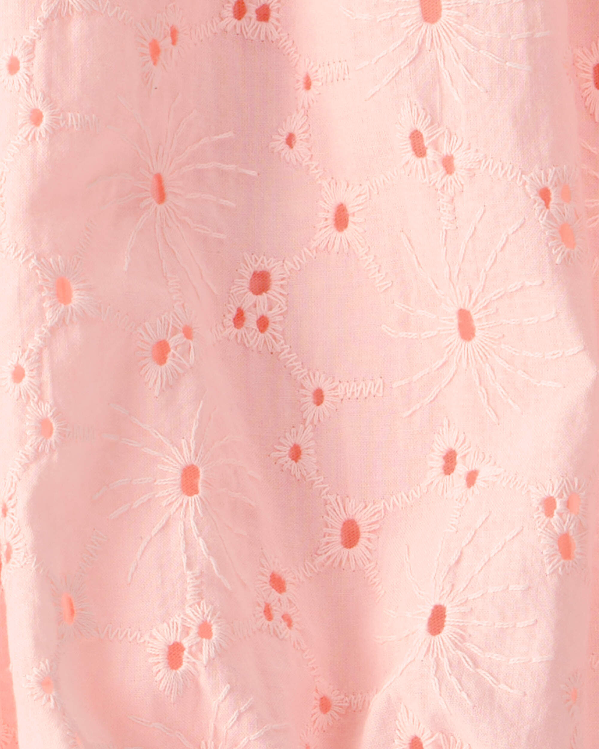Girls Eyelet Skirt - Pink - Image 3