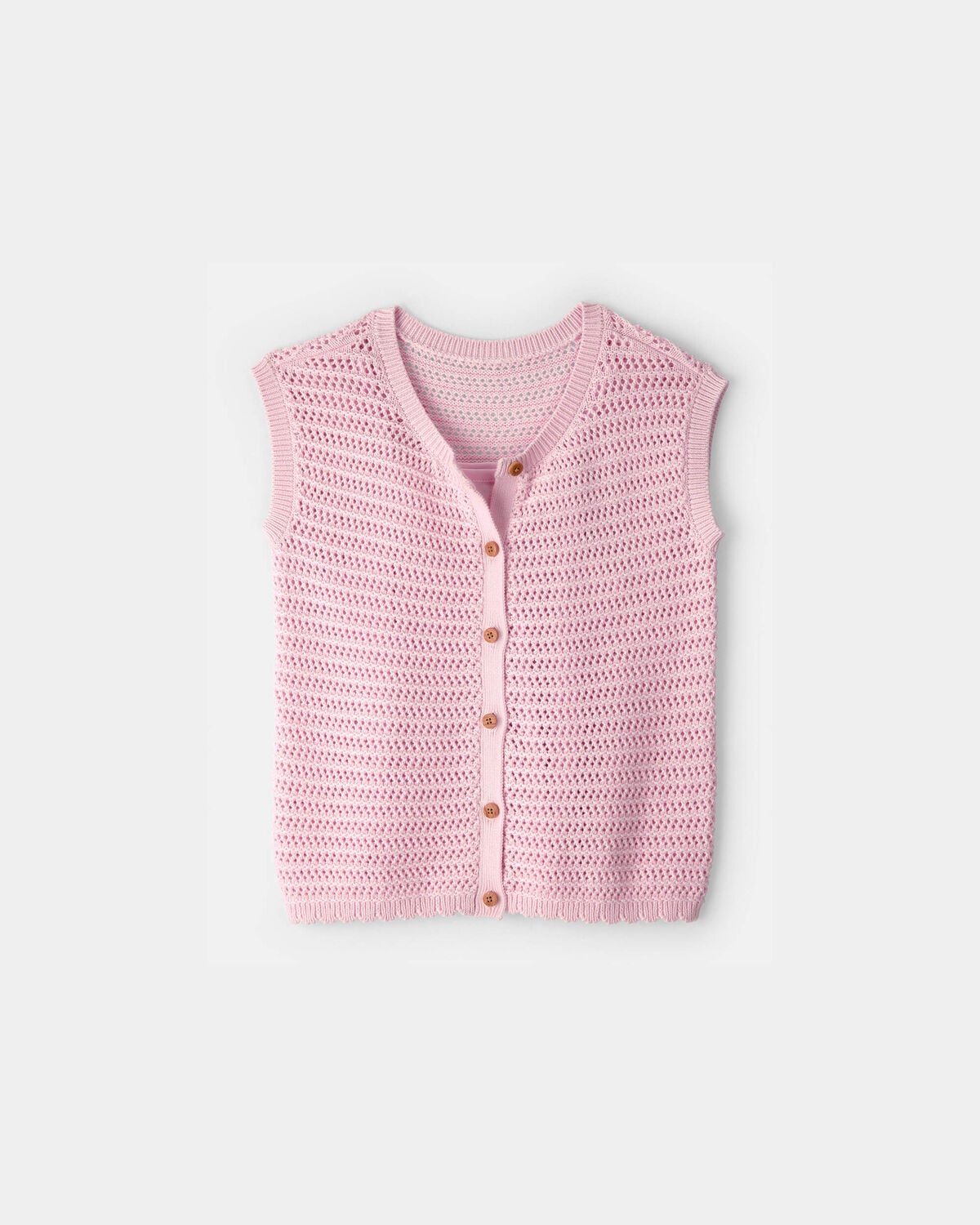 Girls 2-Piece Sweater Top Set - Pink - Image 2