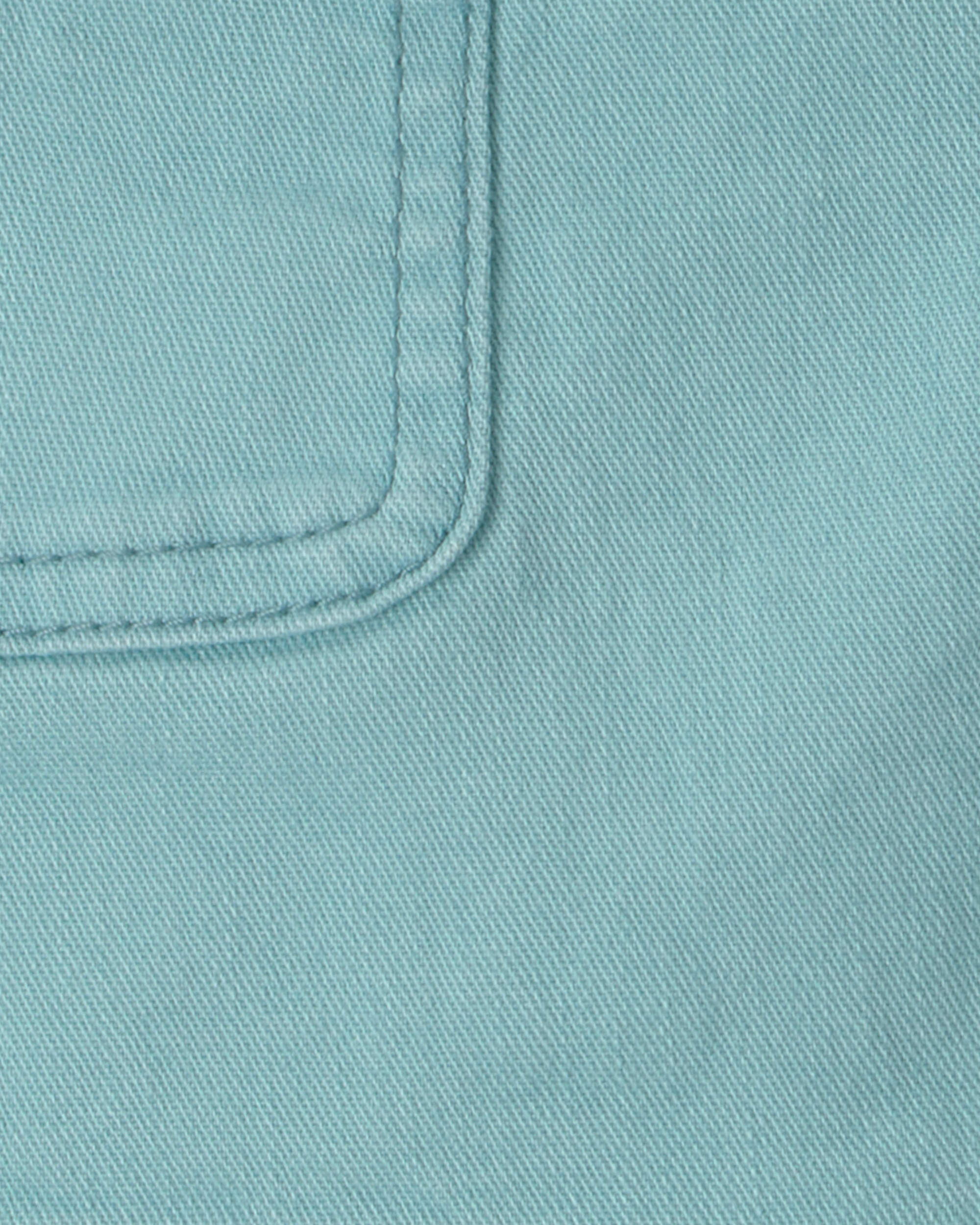 Girls Utility Shorts - Blue - Image 4