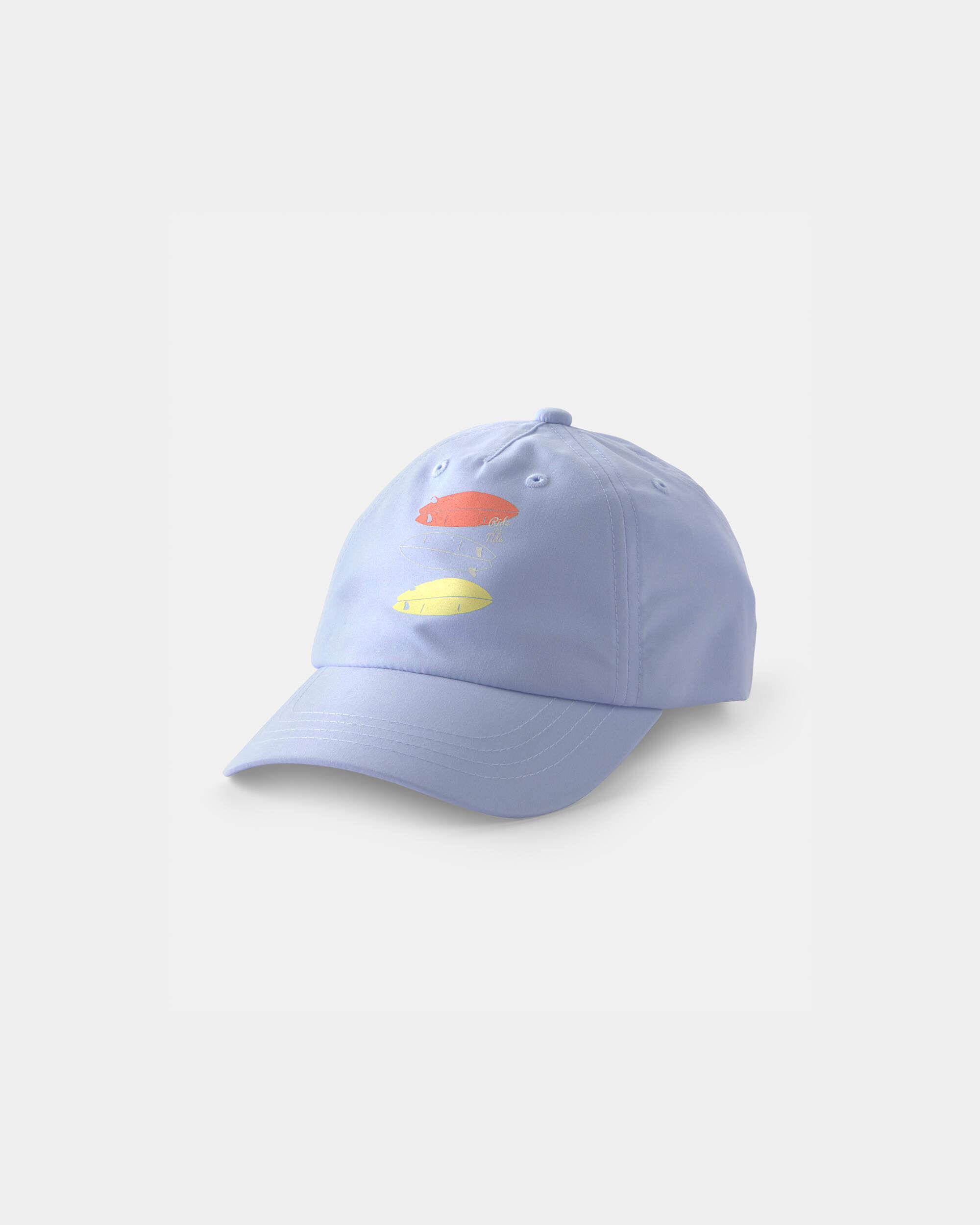 Boys Surfboard Swim Hat - Blue - Image 2