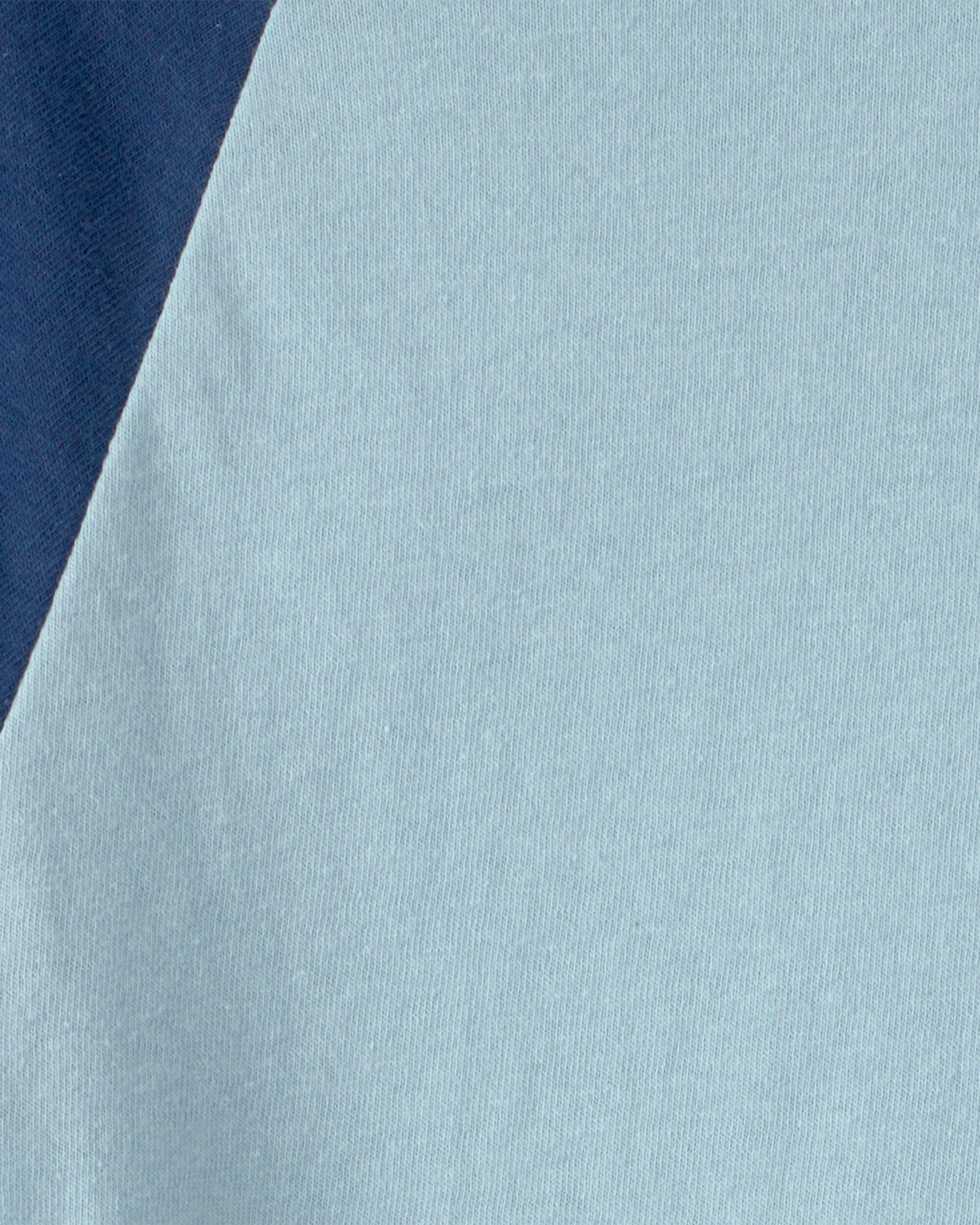 Kids Colorblock T-Shirt - Blue - Image 3
