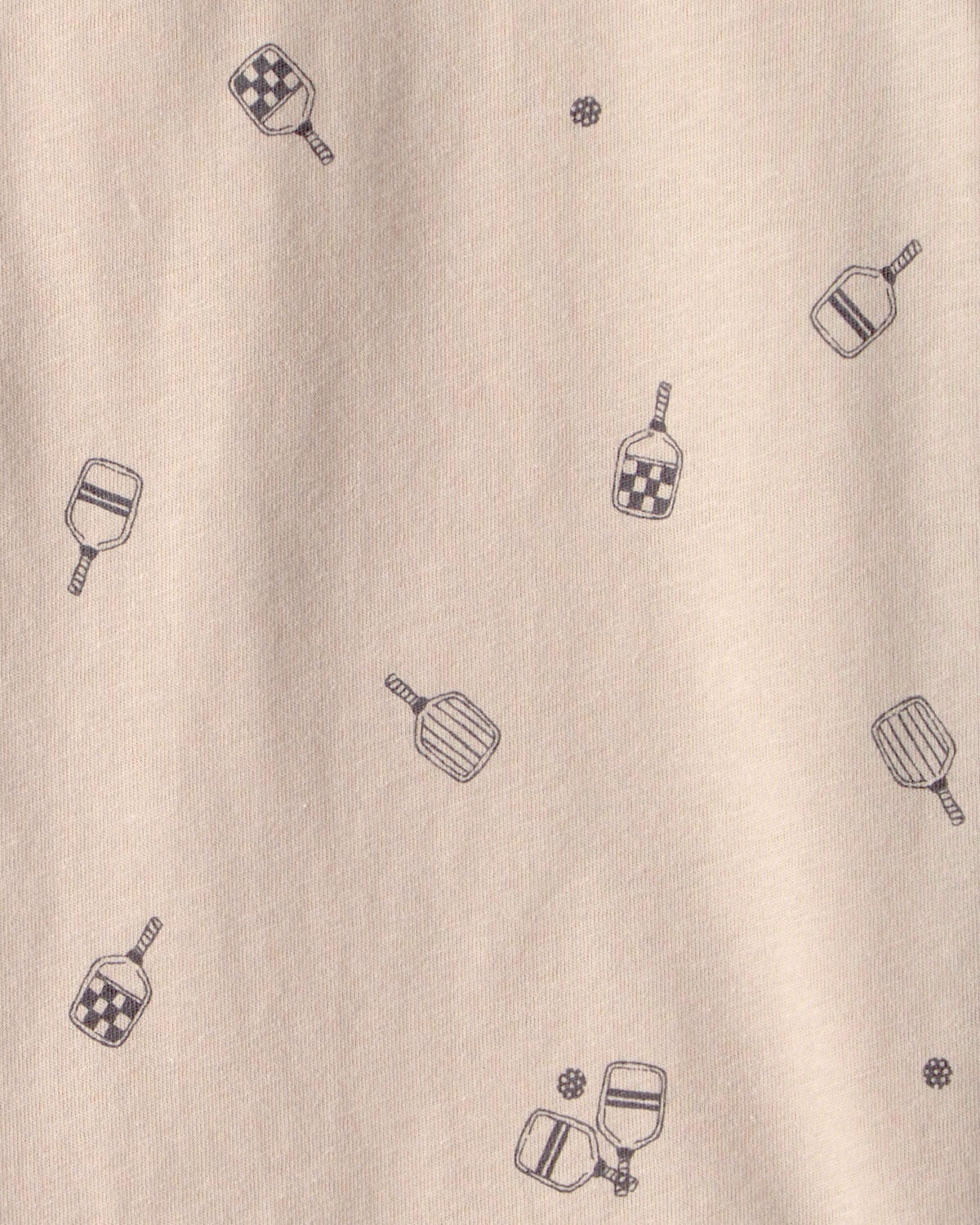 Kids Pickleball T-Shirt - Brown - Image 2