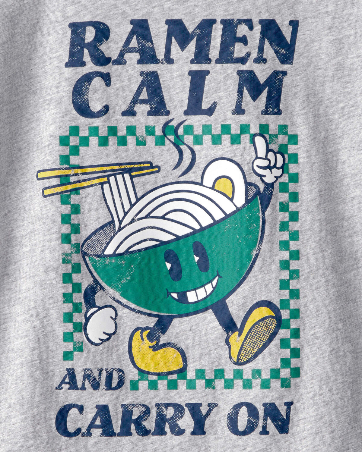 Boys Ramen Graphic Tee - Grey - Image 3