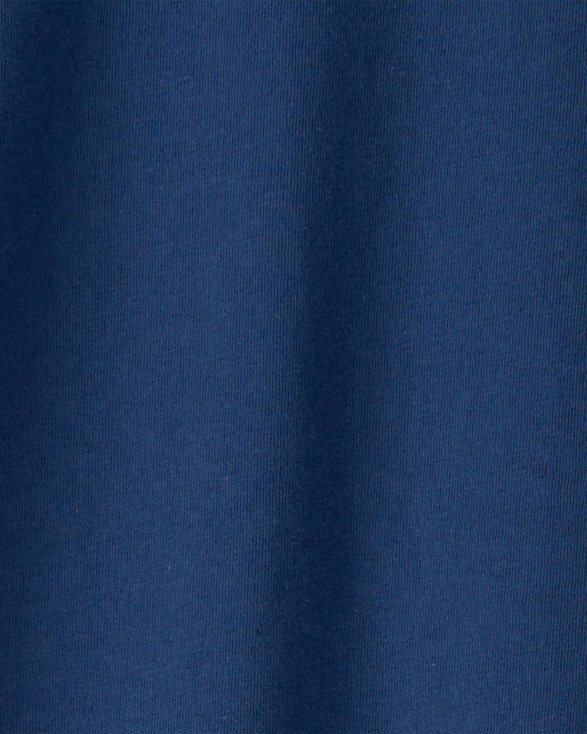Kids Solid T-Shirt - Blue - Image 3