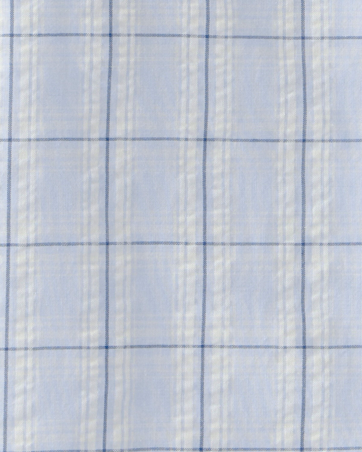 Boys Plaid Button-Down Shirt - Blue - Image 4