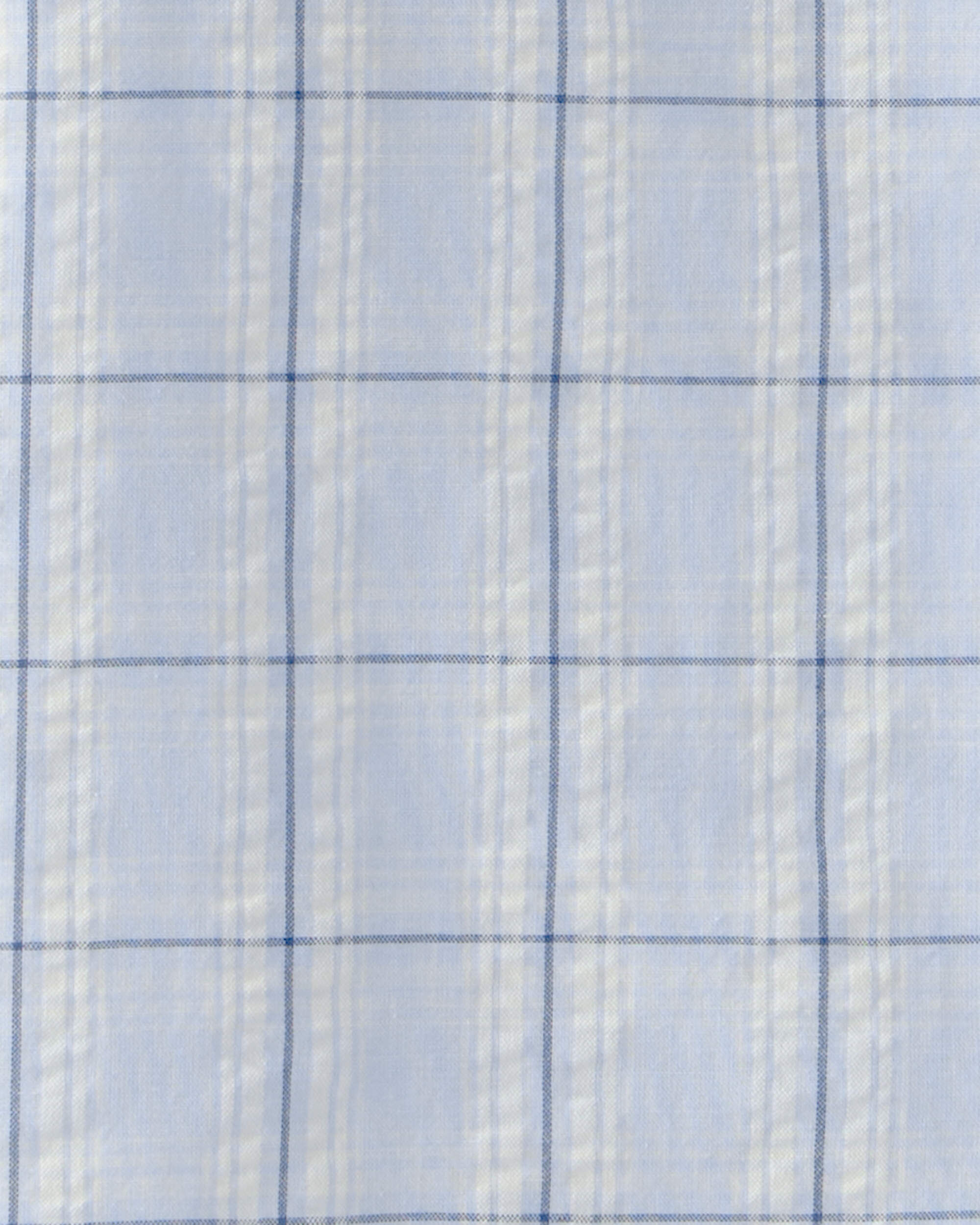 Boys Plaid Button-Down Shirt - Blue - Image 5