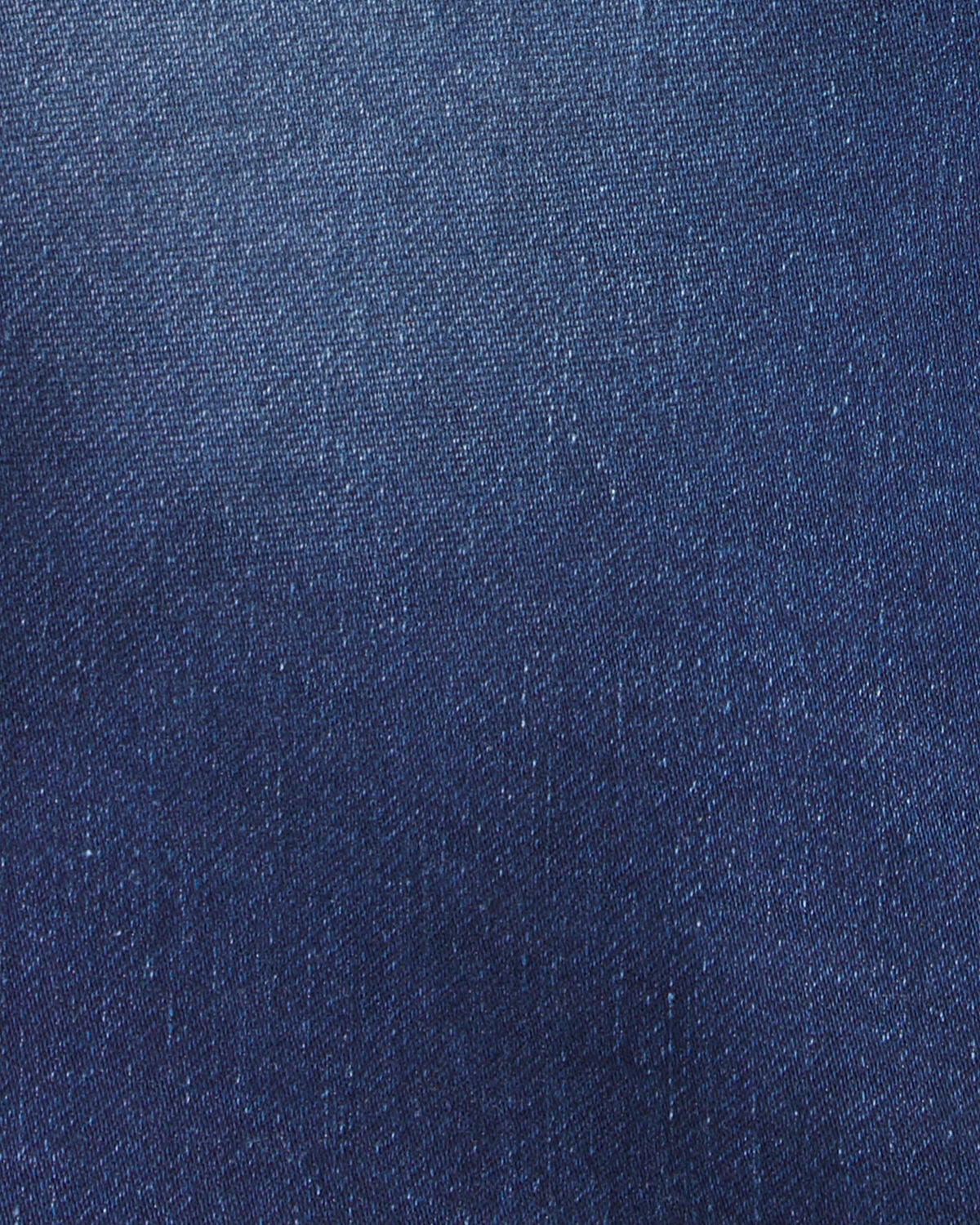 Boys Denim Drawstring Shorts - Dark Wash - Image 3