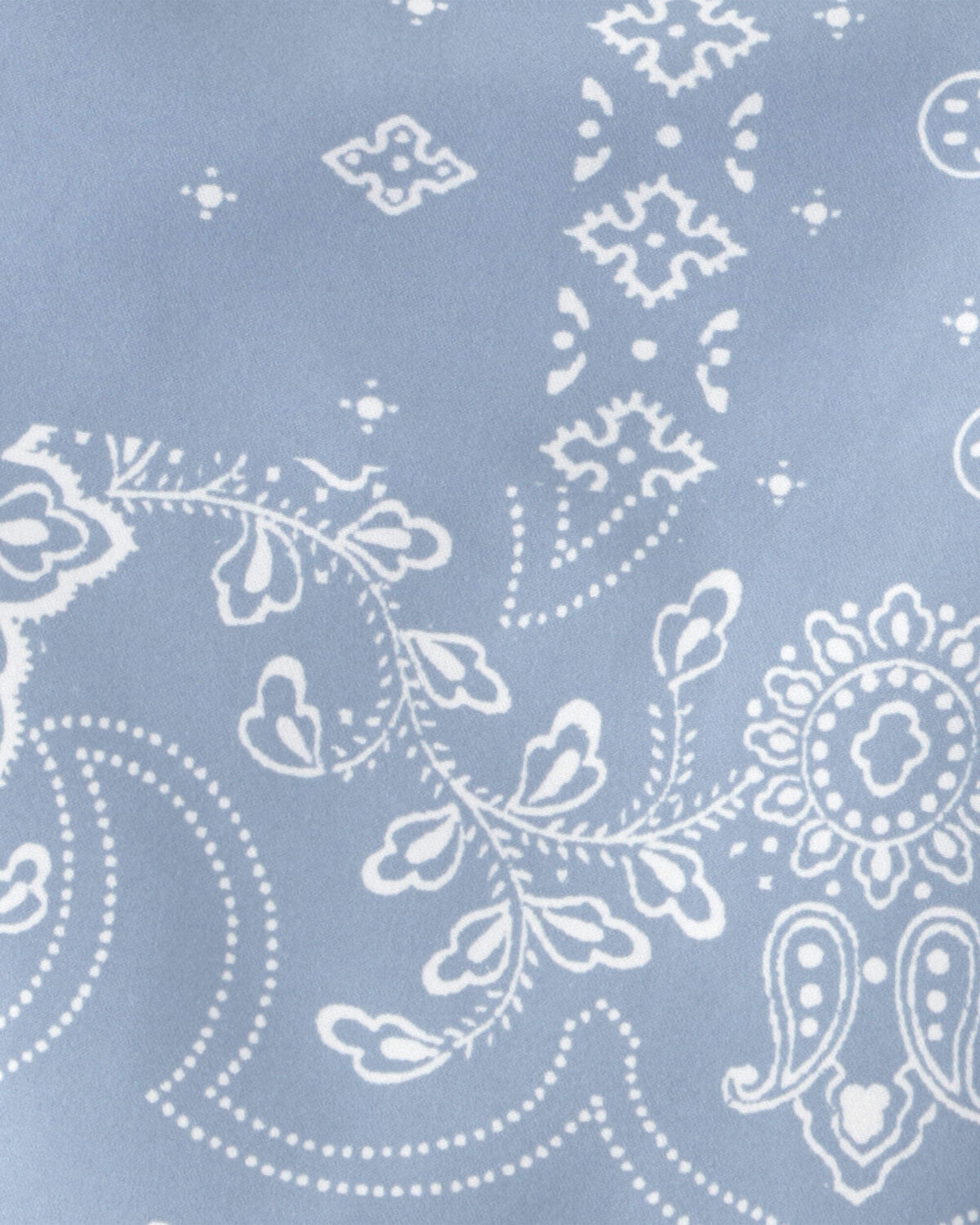 Boys Bandana Floral Swim Trunks - Blue - Image 3