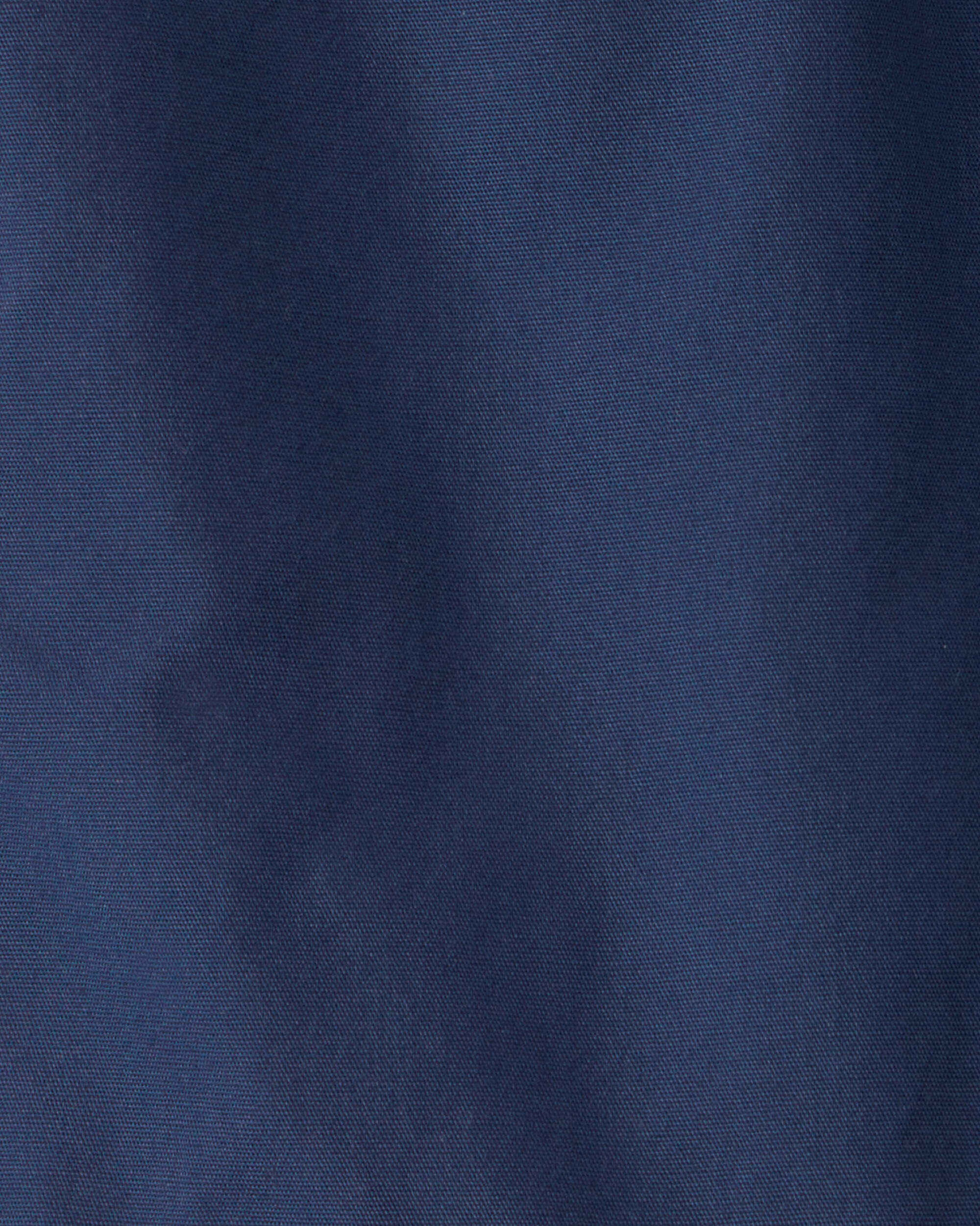 Boys Canvas Shorts - Blue - Image 4
