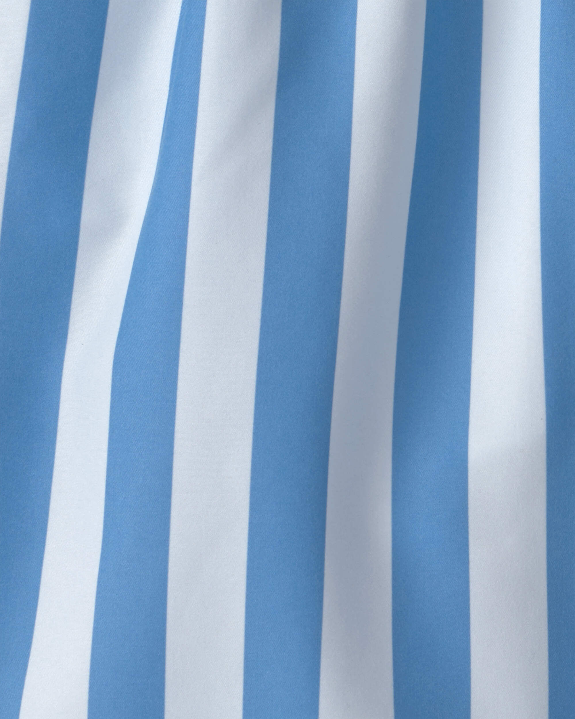 Boys Striped Swim Trunks - Blue - Image 4