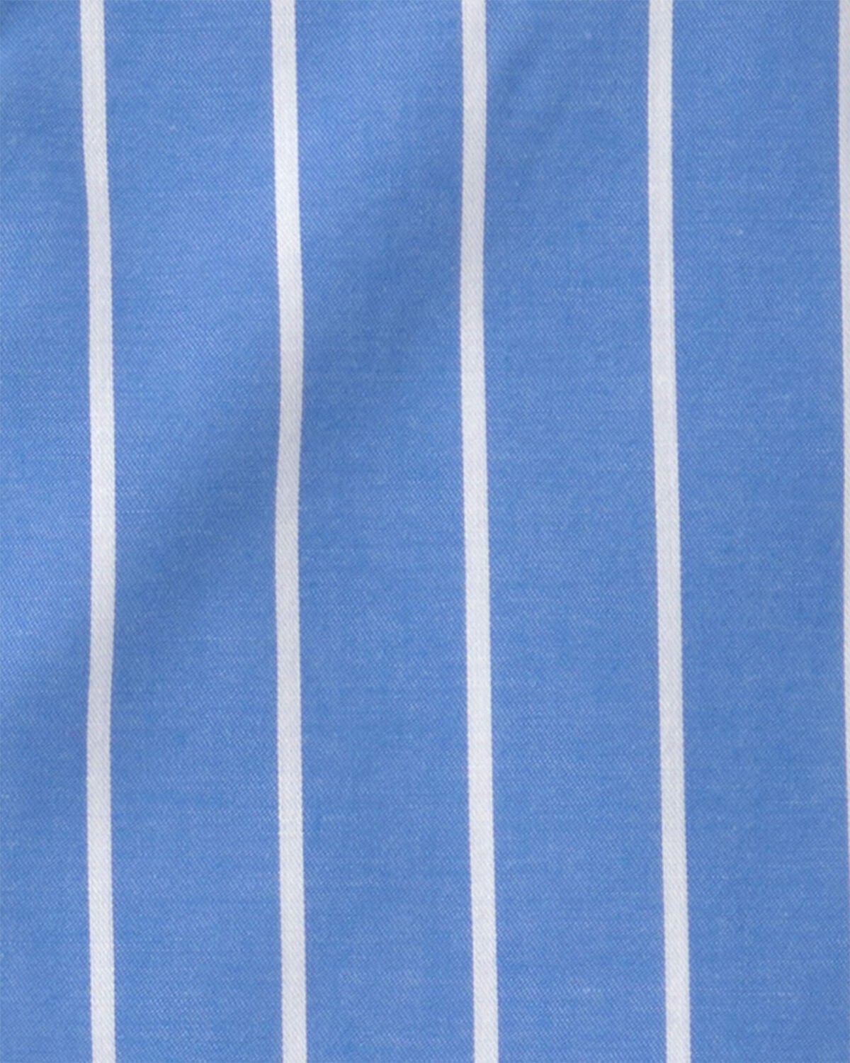 Boys Striped Loose Fit 2-Piece Pajama Set - Blue - Image 4