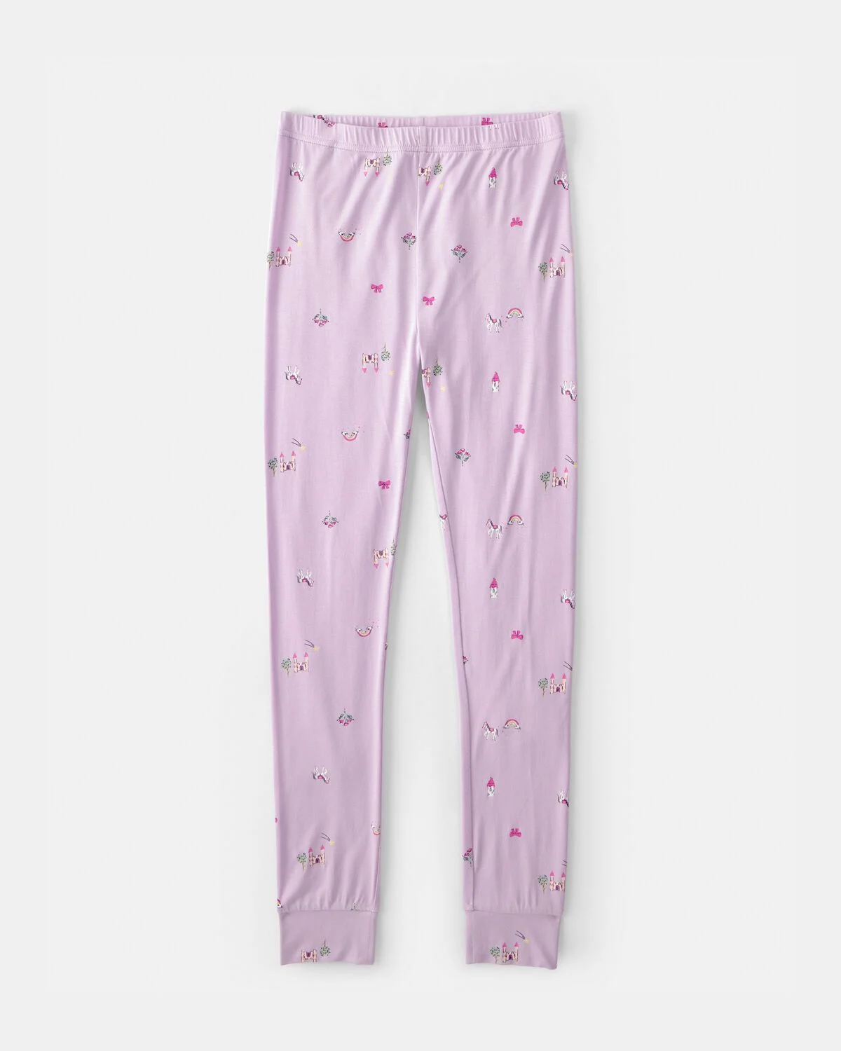 Girls Fairytale PurelySoft 2-Piece Pajama Set - Purple - Image 2