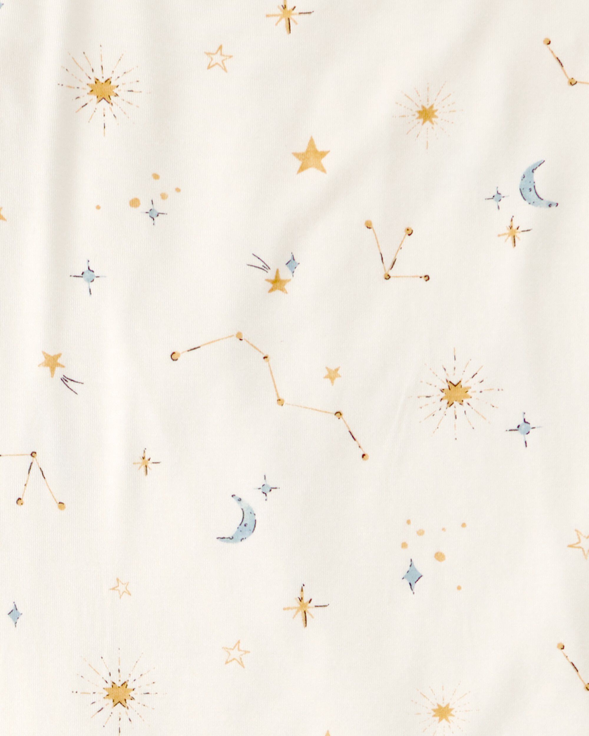 Kids Constellation PurelySoft 2-Piece Pajama Set - Cream - Image 6